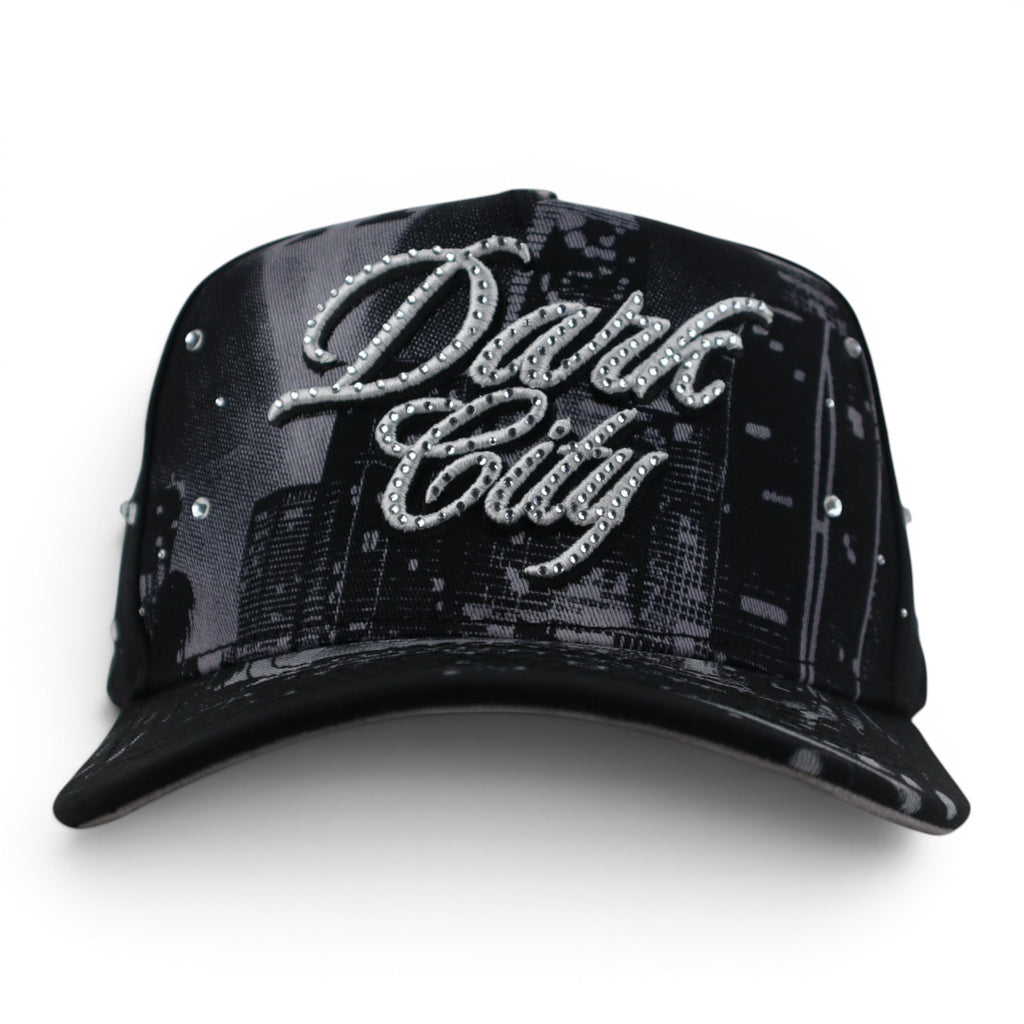 GORRA 5.7 DARK CITY CRISTALS BLACK
