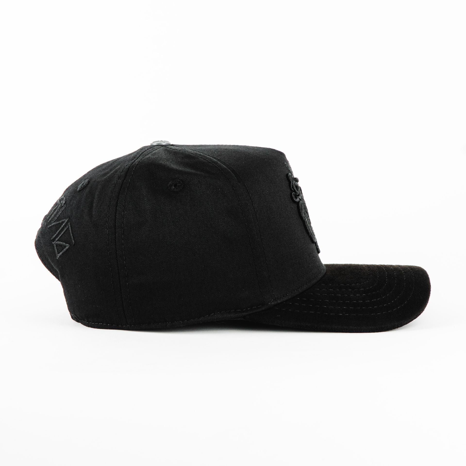 Gorra JC Hats EL REY XY BLACK | Snapback Visera Semicurva