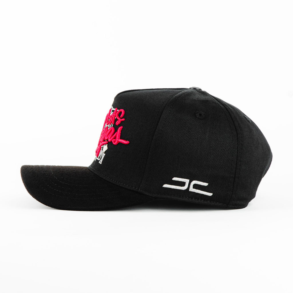 Gorra JC Hats KING CARD XY BLACK | Snapback Visera Semicurva