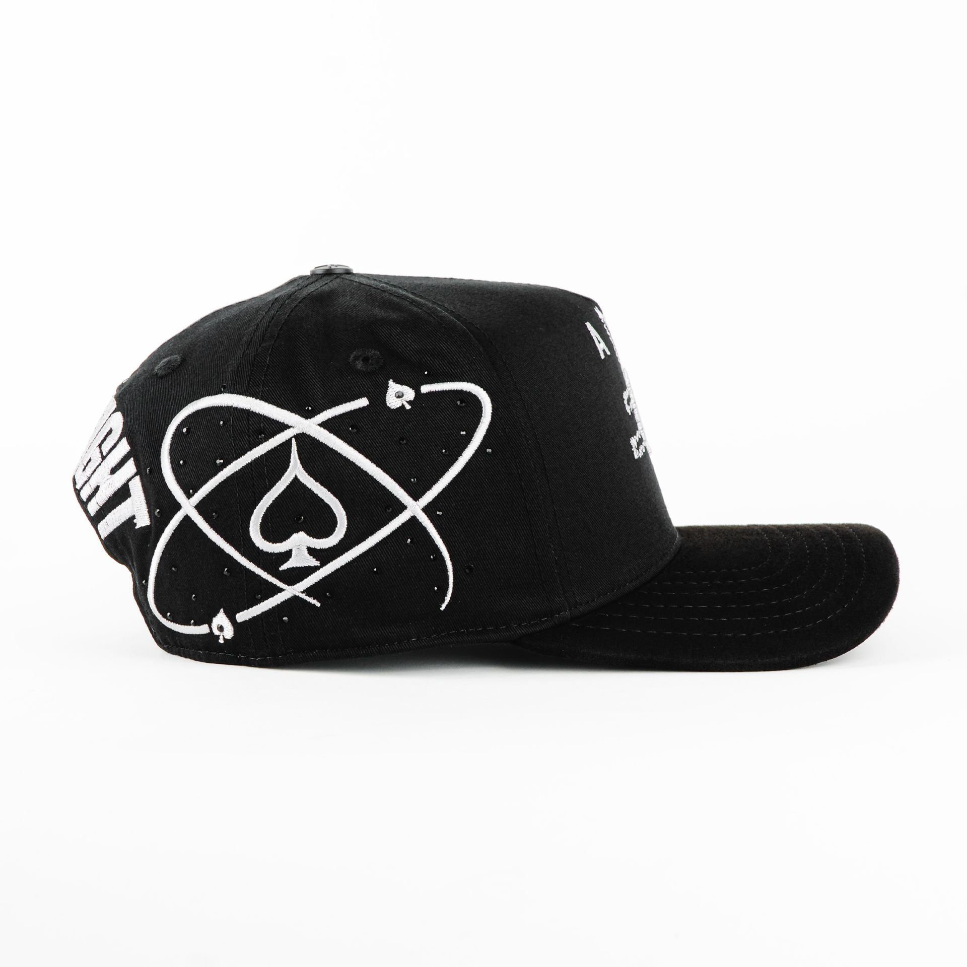 Gorra JC Hats PIKAS XY BLACK | Snapback Visera Semicurva