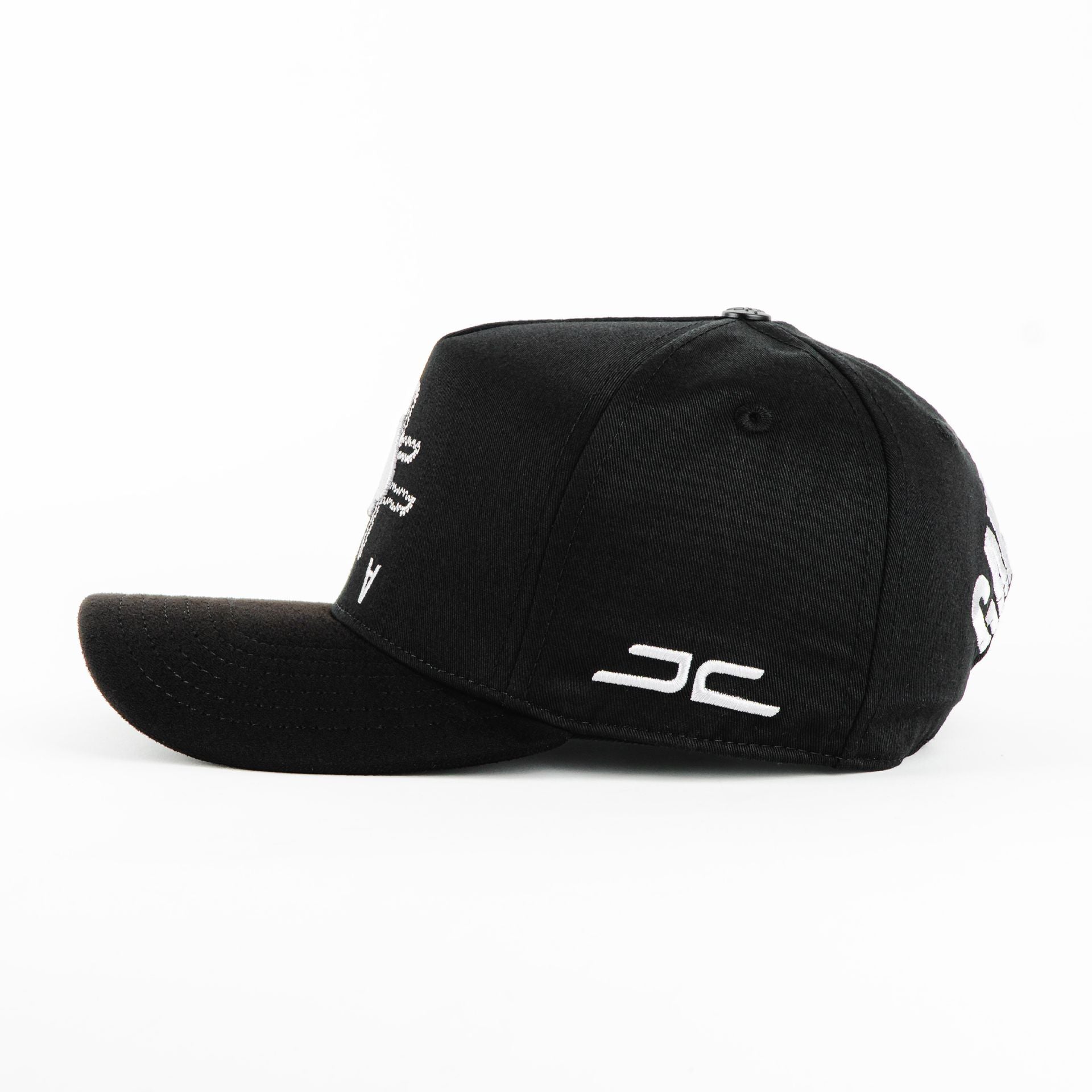 Gorra JC Hats PIKAS XY BLACK | Snapback Visera Semicurva
