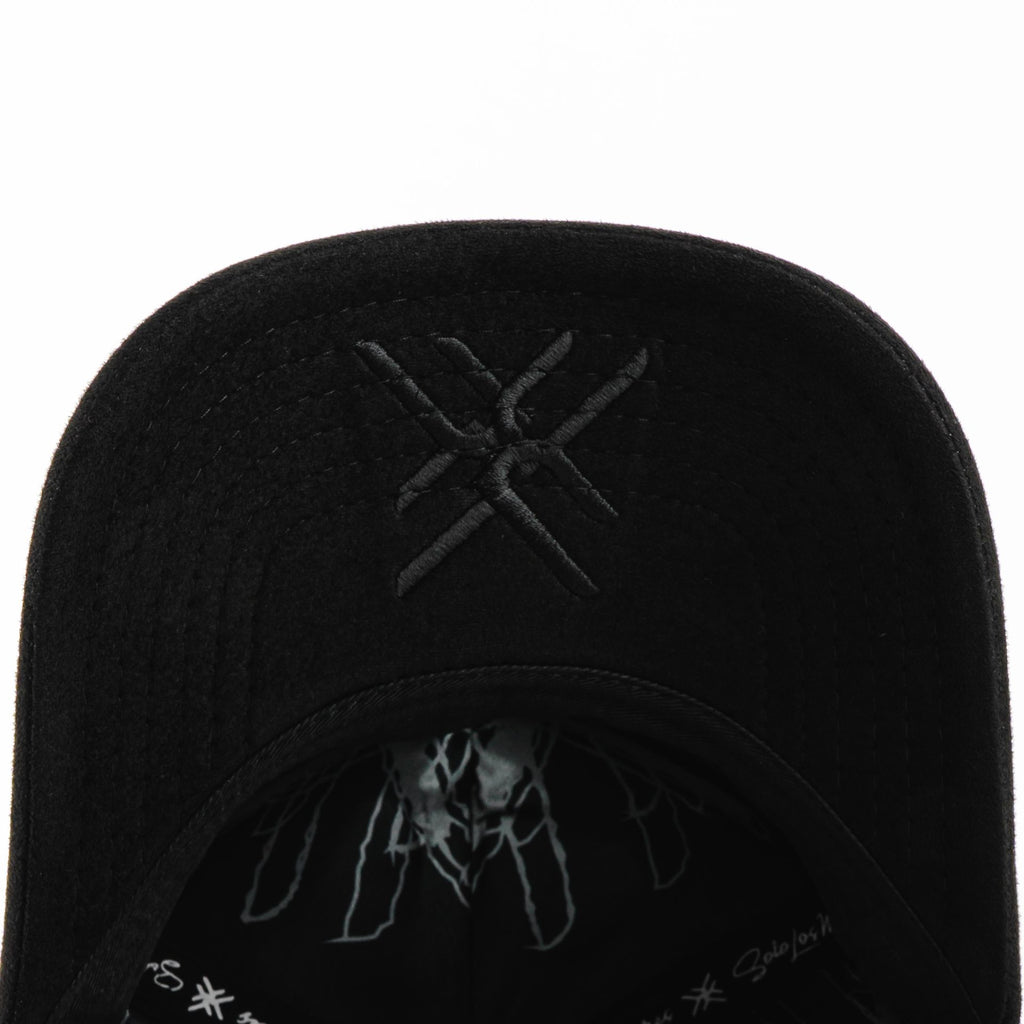Gorra JC Hats PIKAS XY BLACK | Snapback Visera Semicurva