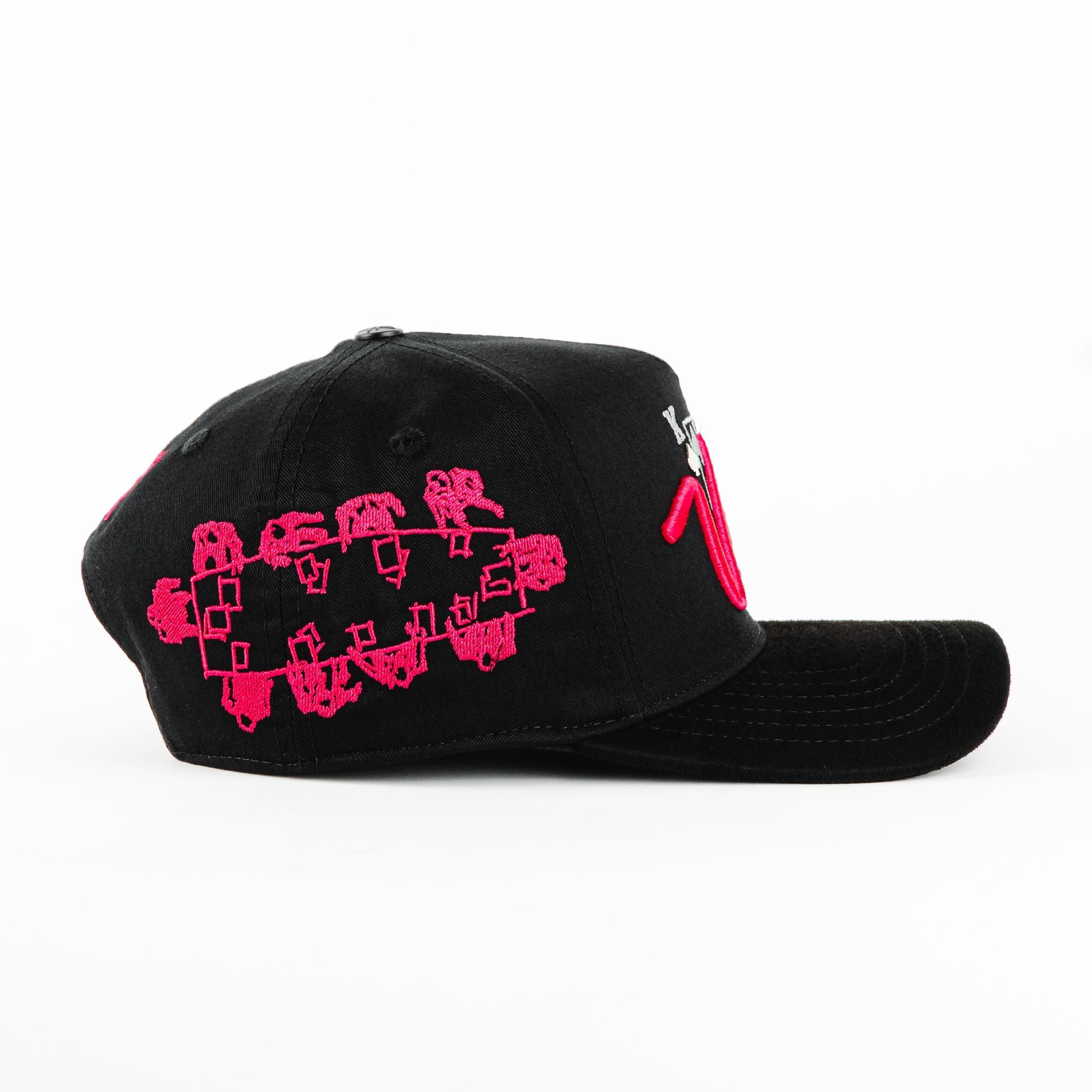 Gorra JC Hats KING CARD XY BLACK | Snapback Visera Semicurva
