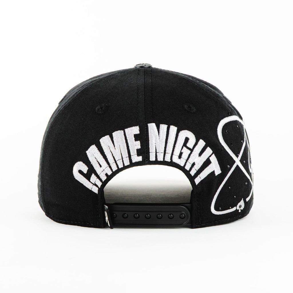 Gorra JC Hats PIKAS XY BLACK | Snapback Visera Semicurva