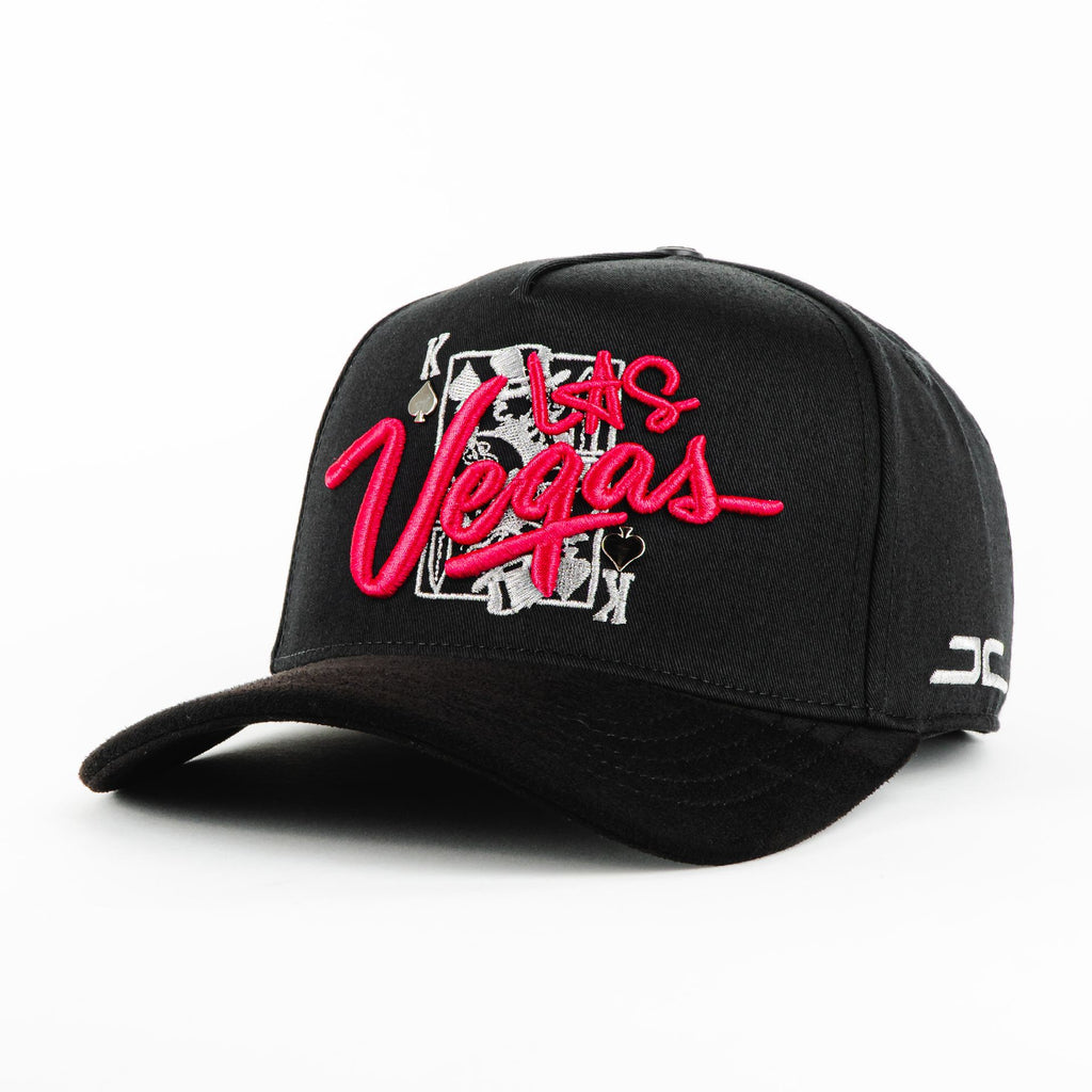 Gorra JC Hats KING CARD XY BLACK | Snapback Visera Semicurva
