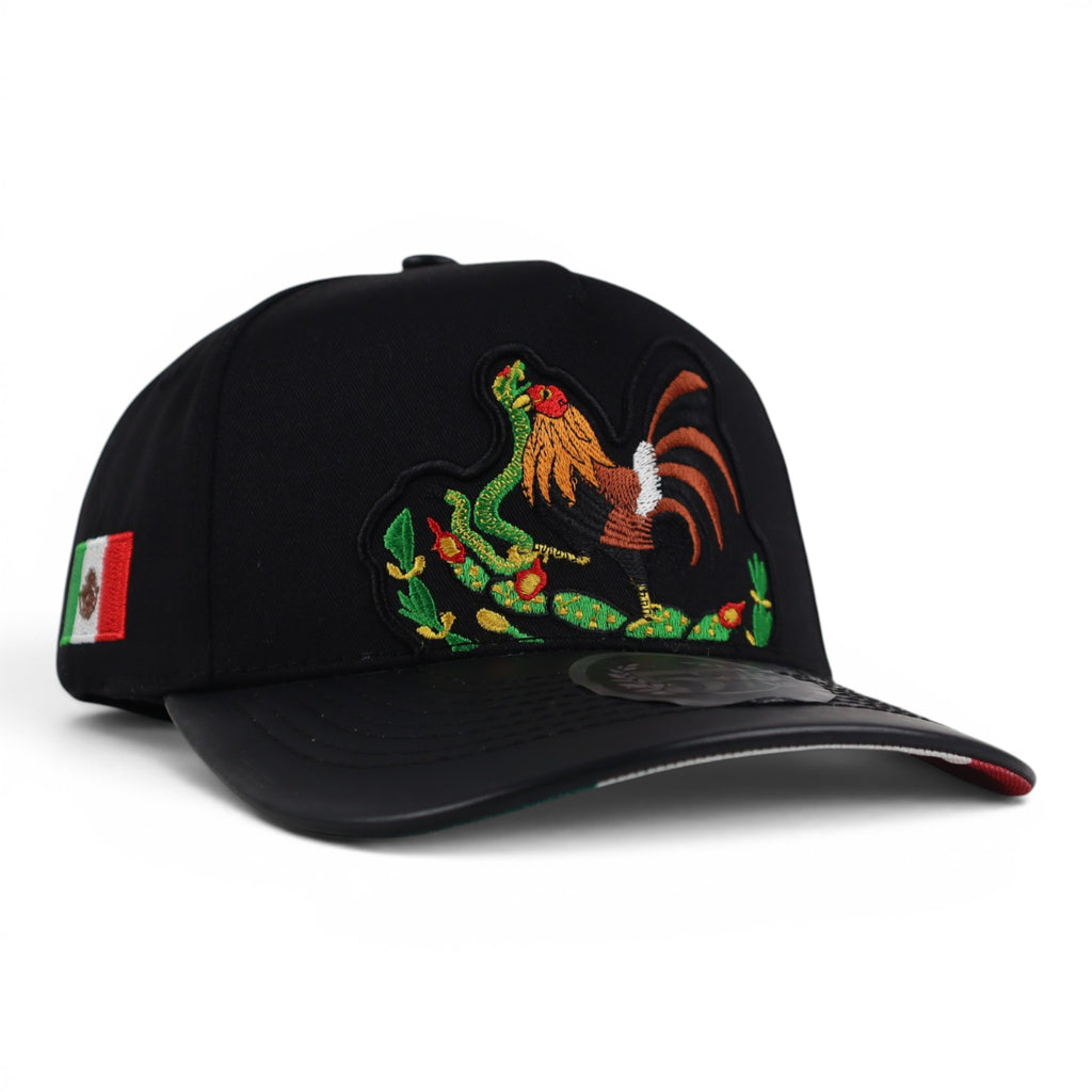 GORRA 5.7 GALLO MEXICO VICERA MEX  BLK