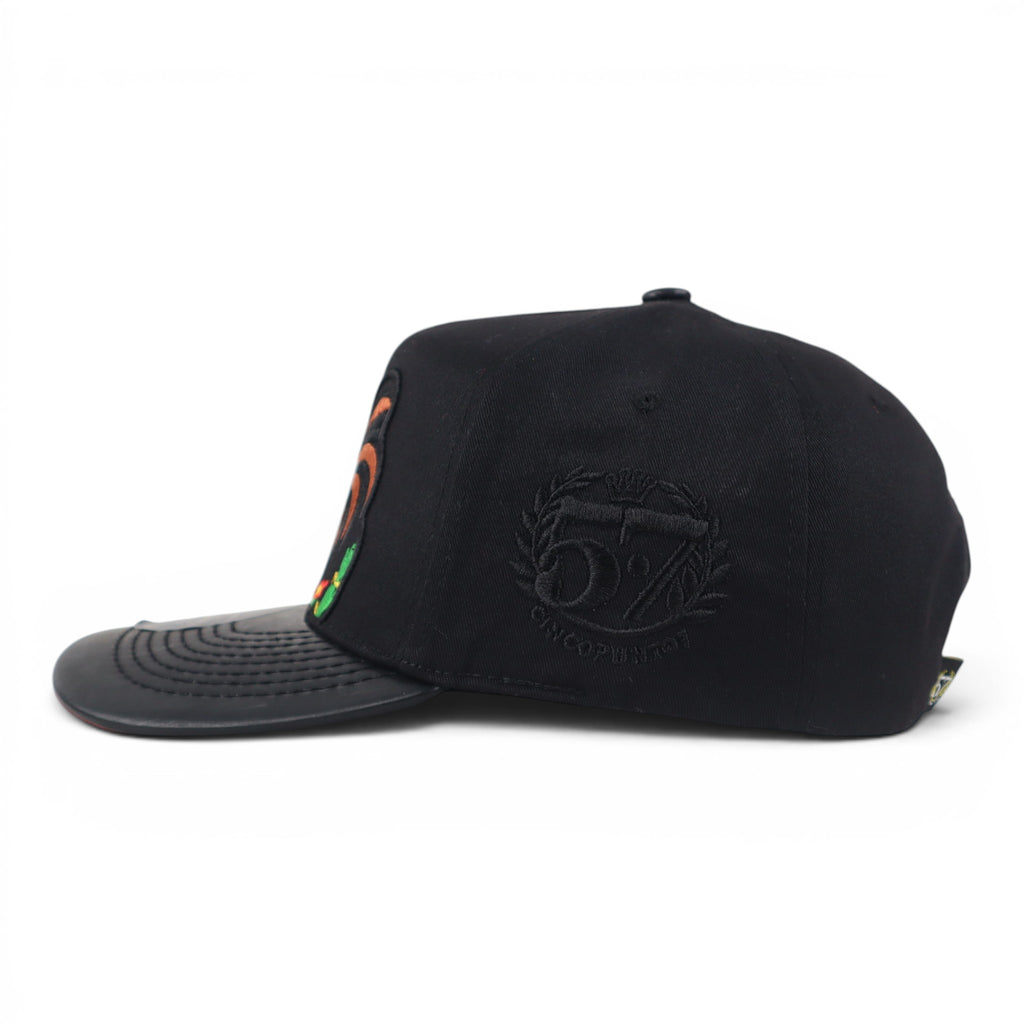 GORRA 5.7 GALLO MEXICO VICERA MEX  BLK