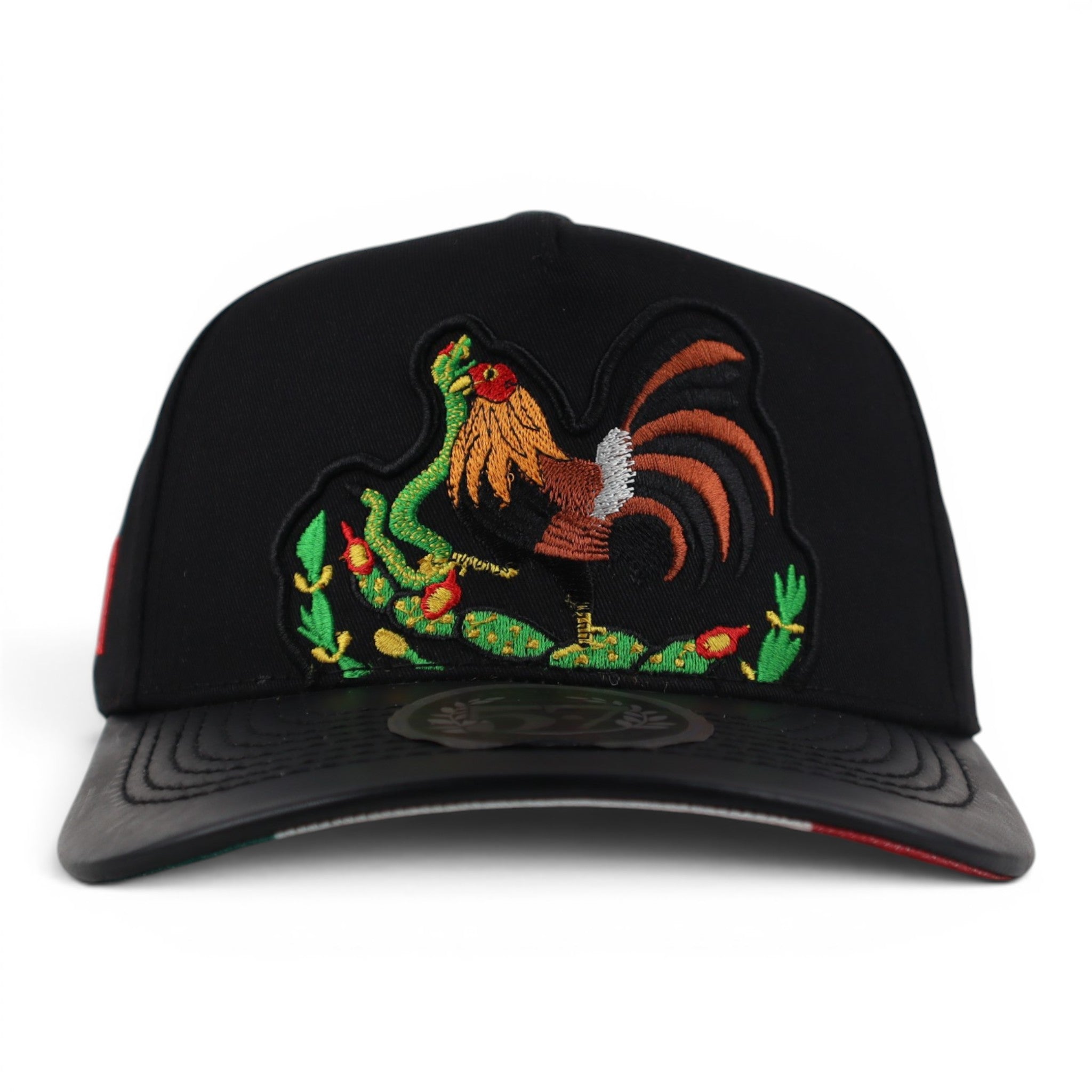GORRA 5.7 GALLO MEXICO VICERA MEX  BLK