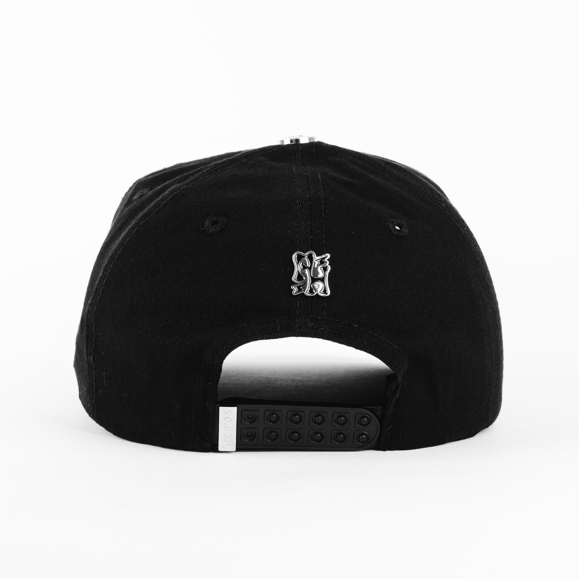Gorra Ace Hats SMILE BLACK | Snapback Visera Semicurva