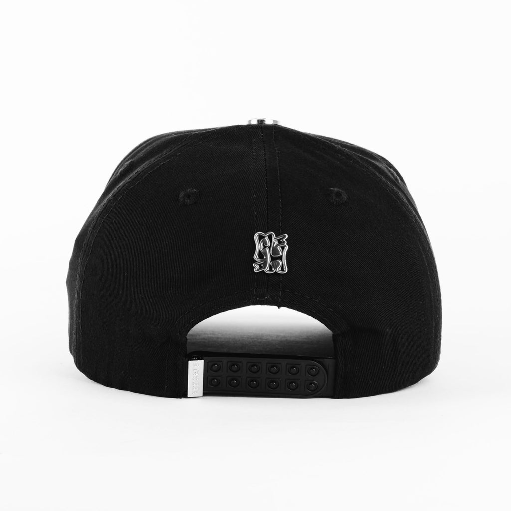 Gorra Ace Hats NY BONE BLACK | Snapback Visera Semicurva