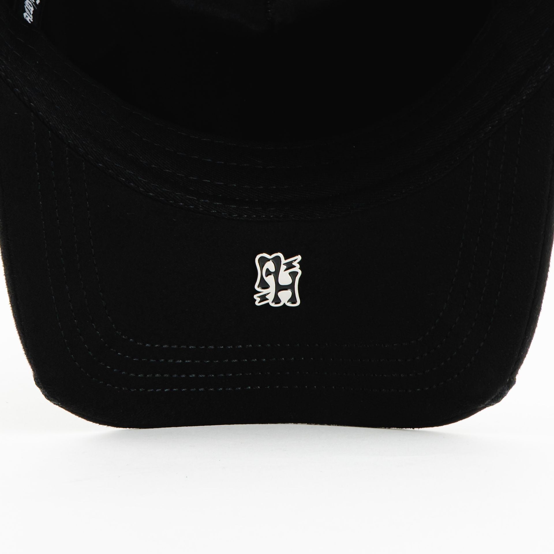 Gorra Ace Hats NY BONE ALL BLACK | Snapback Visera Semicurva