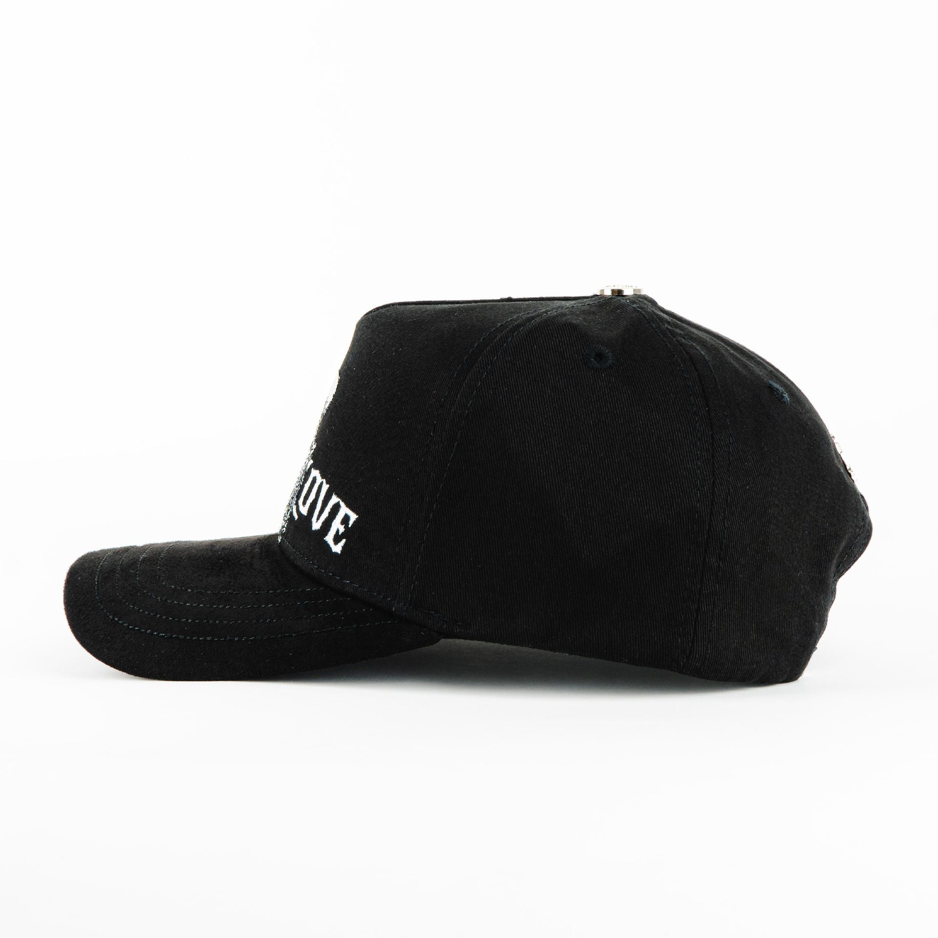 Gorra Ace Hats FIRTS LOVE BLACK | Snapback Visera Semicurva