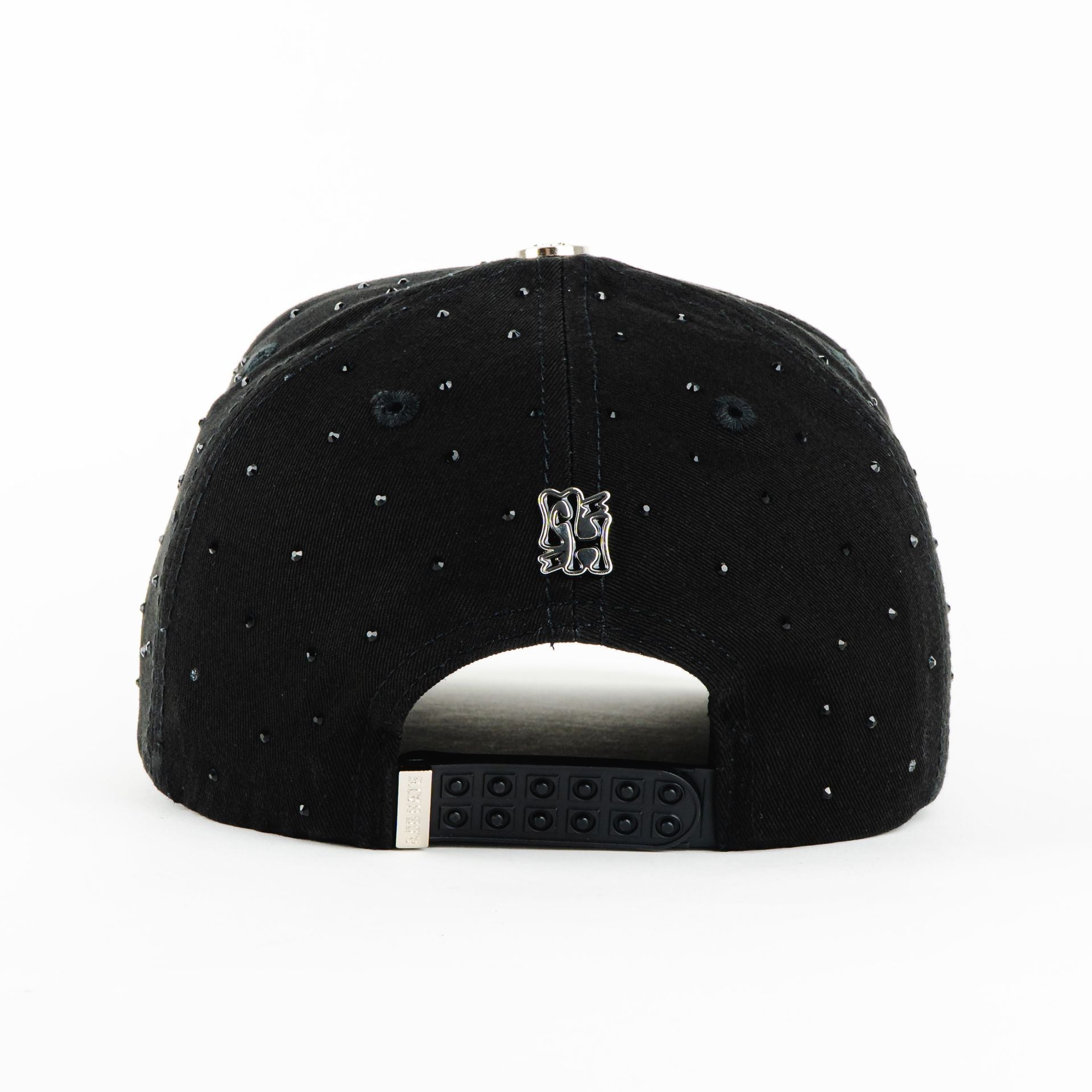 Gorra Ace Hats NY BONE ALL BLACK | Snapback Visera Semicurva