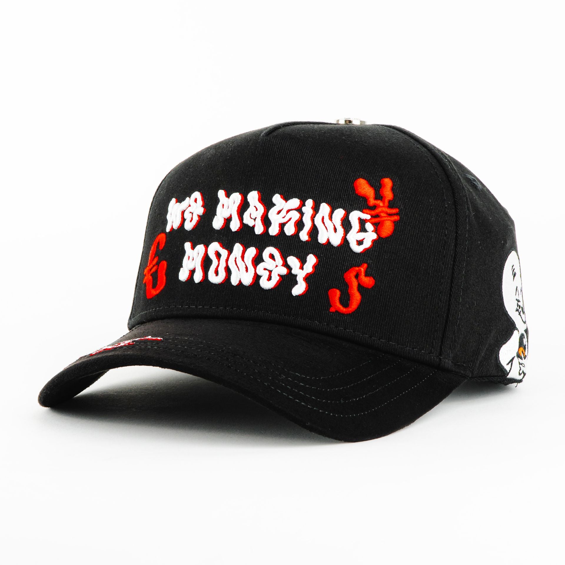 Gorra Ace Hats MAKING MONEY BLACK | Snapback Visera Semicurva
