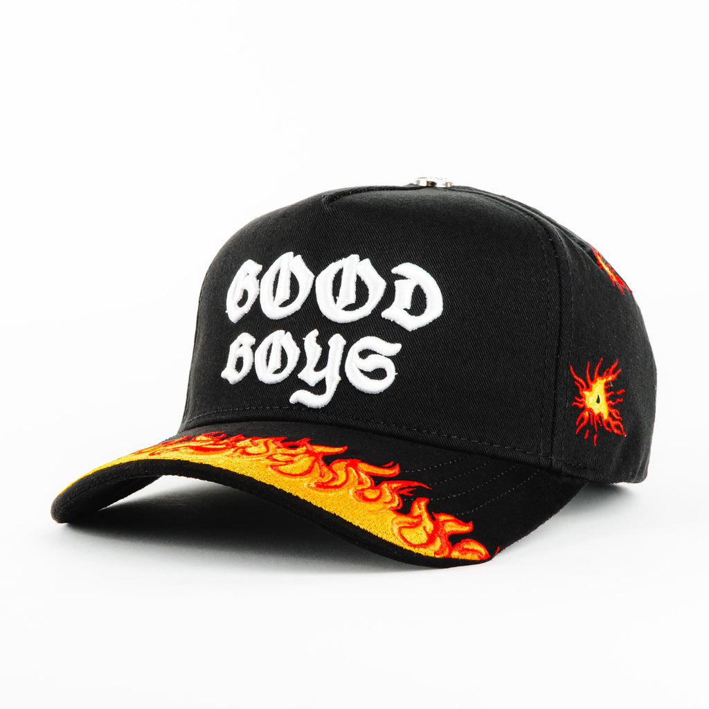 Gorra Ace Hats GOOD BOYS BLACK | Snapback Visera Semicurva