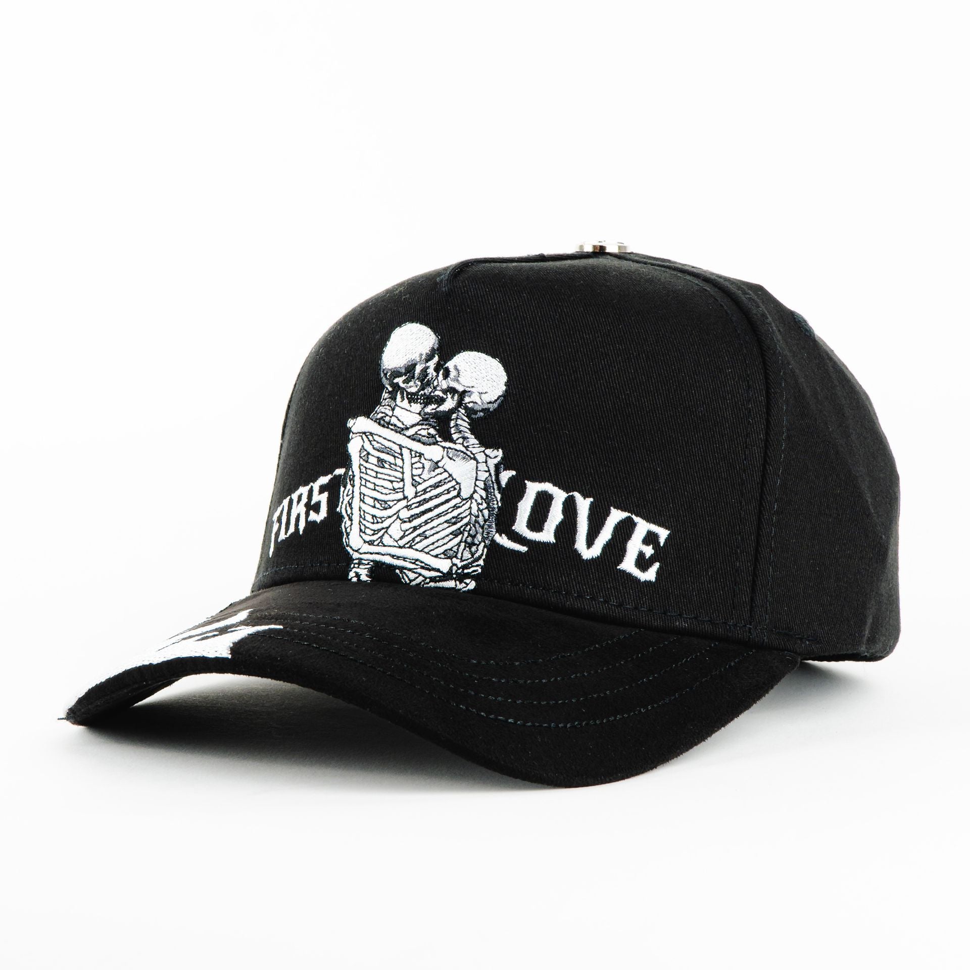 Gorra Ace Hats FIRTS LOVE BLACK | Snapback Visera Semicurva