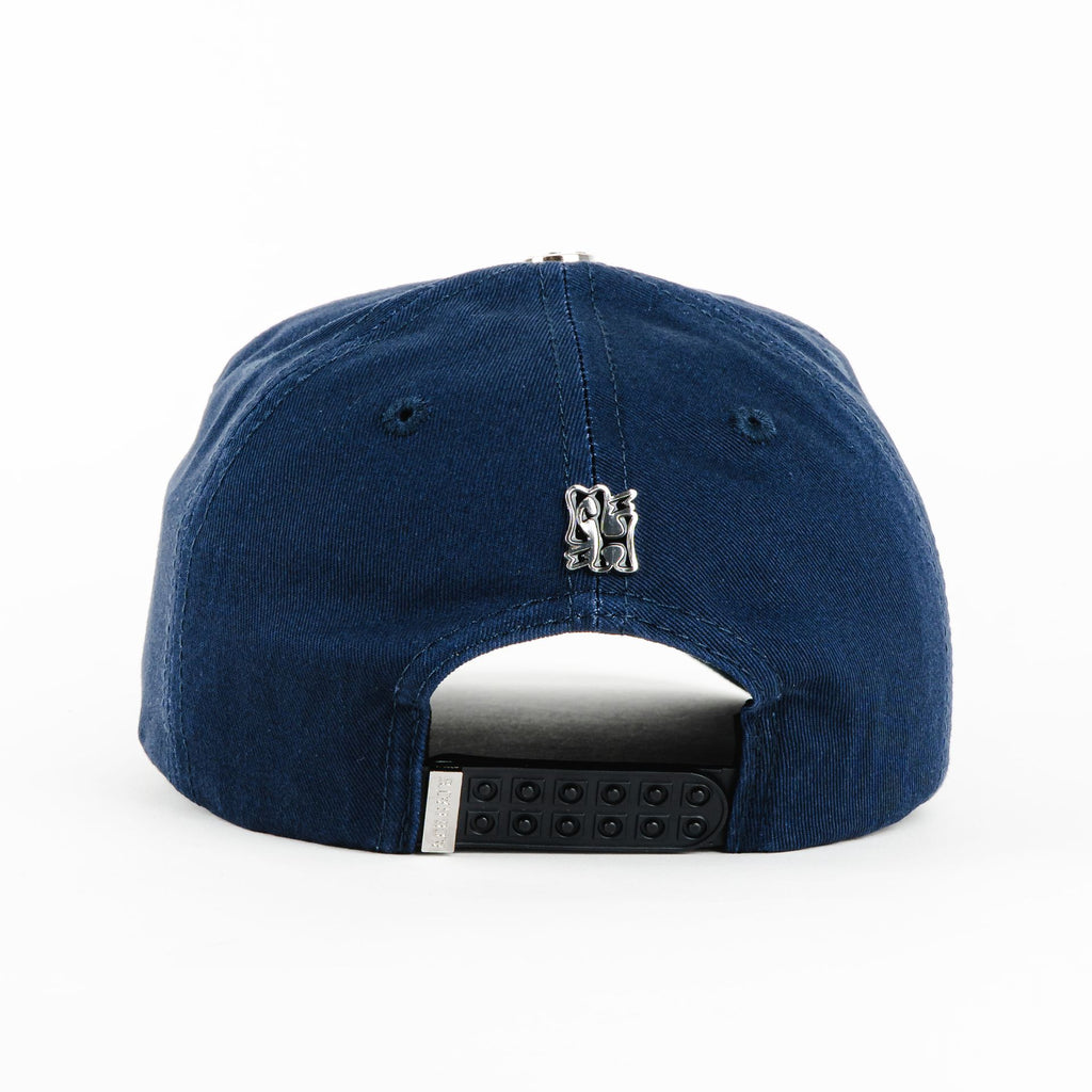 Gorra Ace Hats NY BONE NAVY | Snapback Visera Semicurva