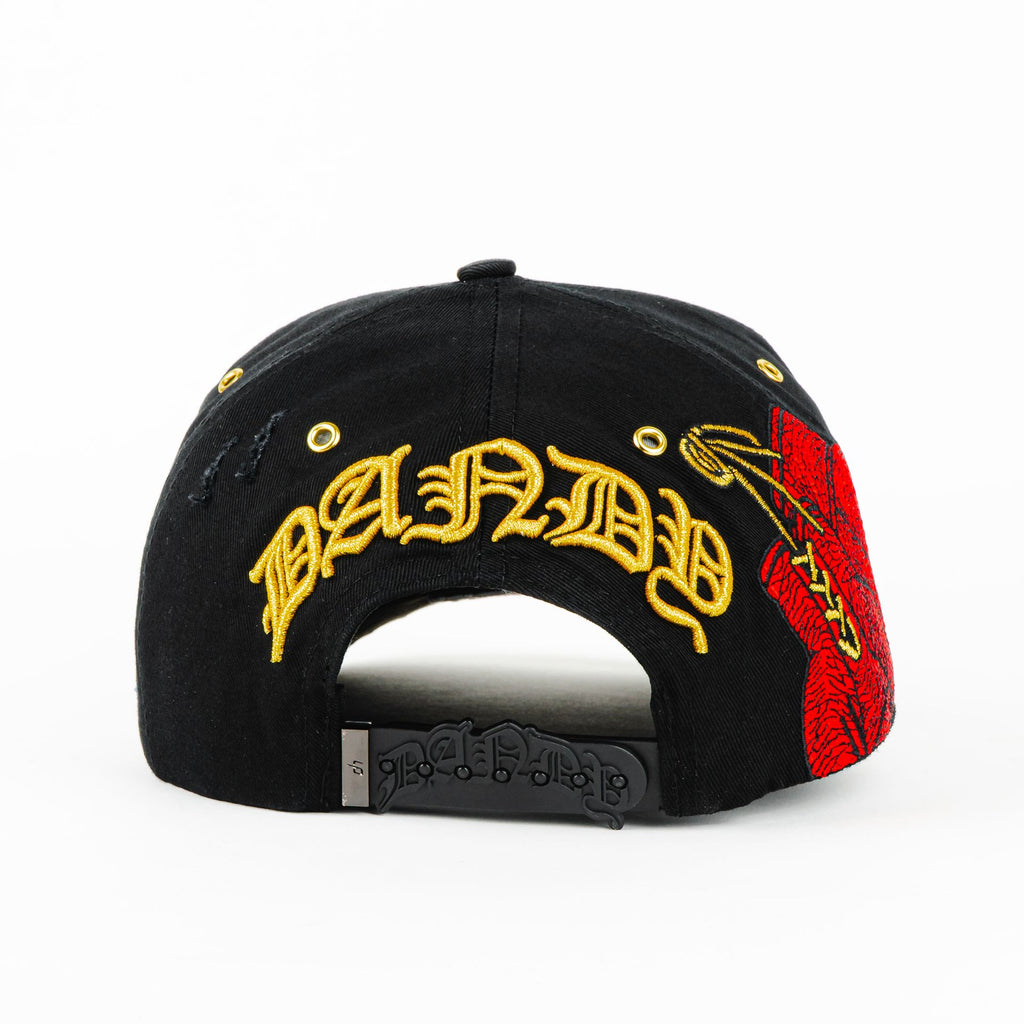 Gorra DANDY CANELO POUND FOR POUND BLK | Snapback Visera Curva