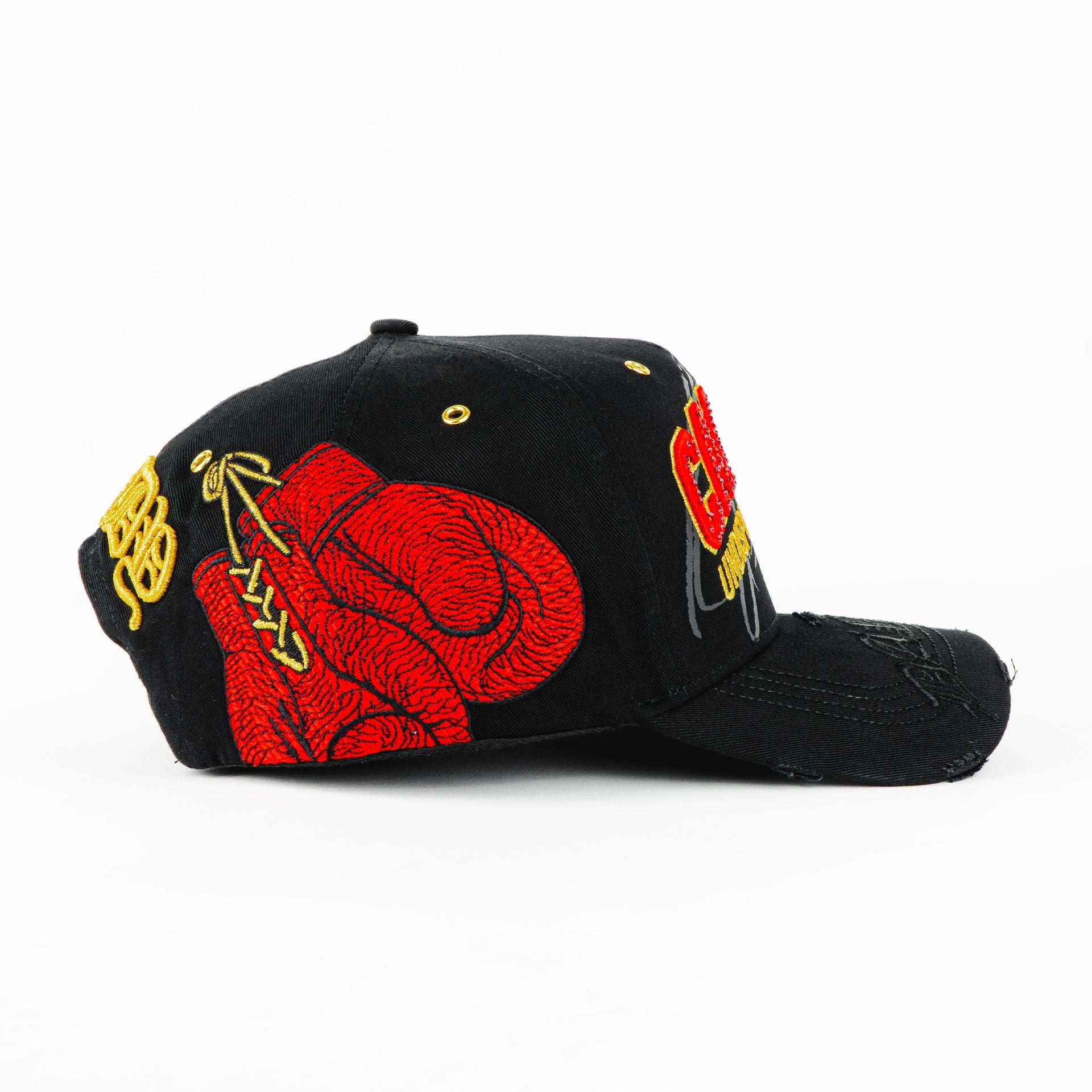 Gorra DANDY CANELO POUND FOR POUND BLK | Snapback Visera Curva