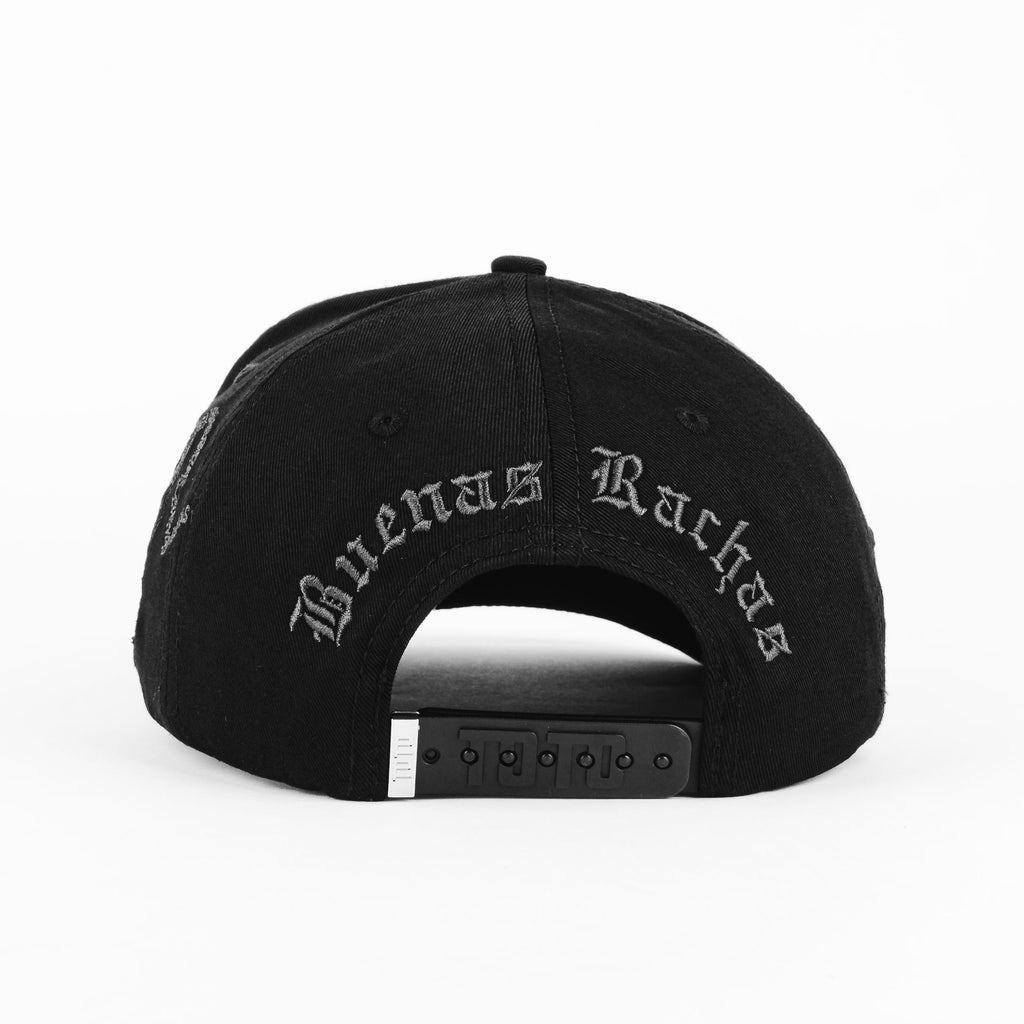 Gorra TOTO Hats TONY AG MALA RACHA ALL BLK | Snapback Visera Semicurva