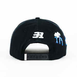 Gorra 31 Hats LA ELECTRIC BLACK | Snapback Visera Curva