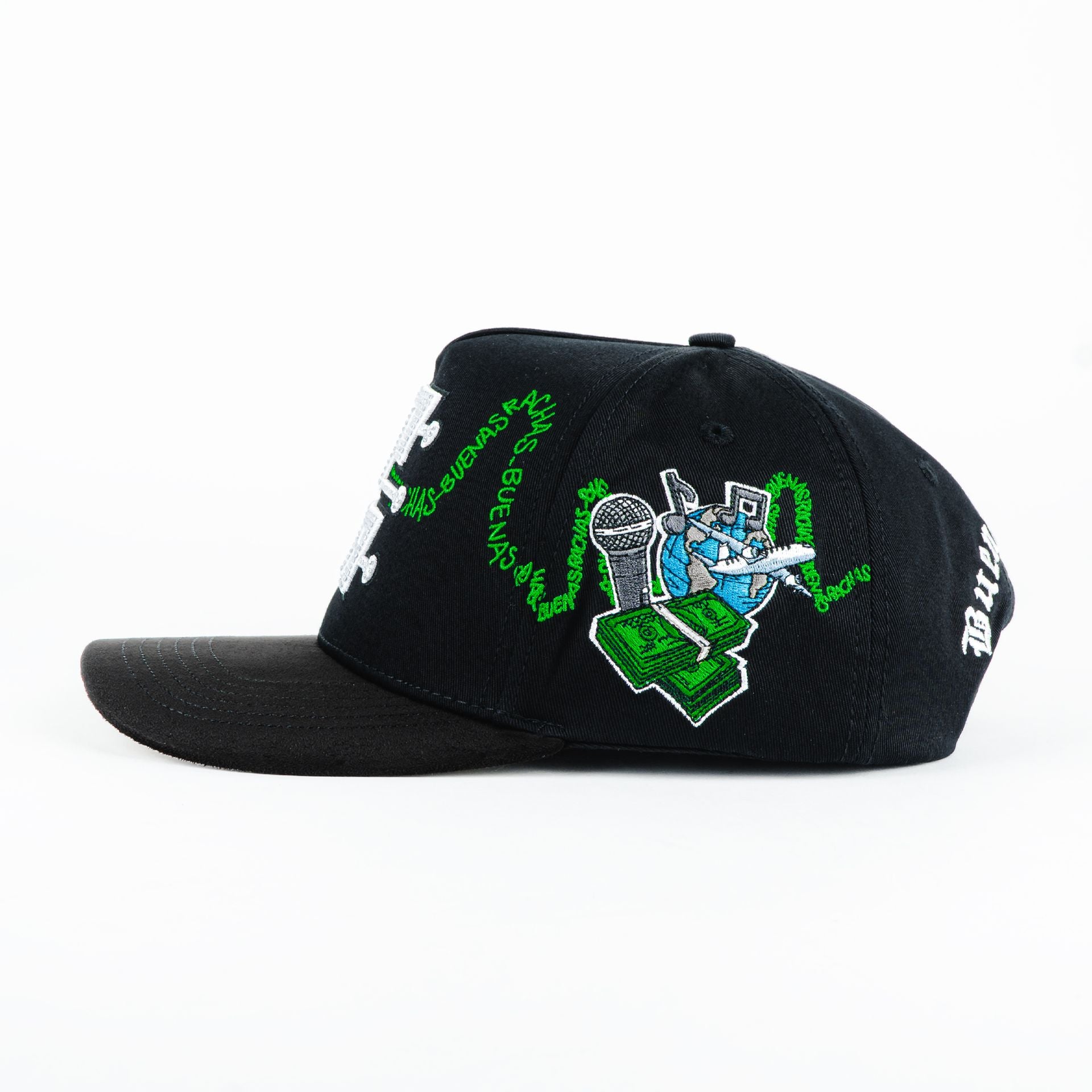 Gorra TOTO Hats TONY AG MALA RACHA VBR | Snapback Visera Semicurva