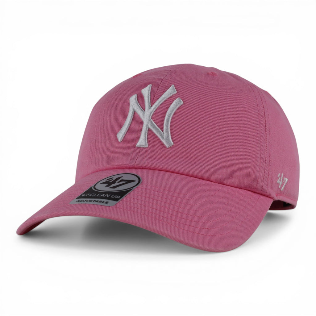 GORRA 47 BRAND CLEAN UP YANKEES CLEAN UP ROSE/WHT