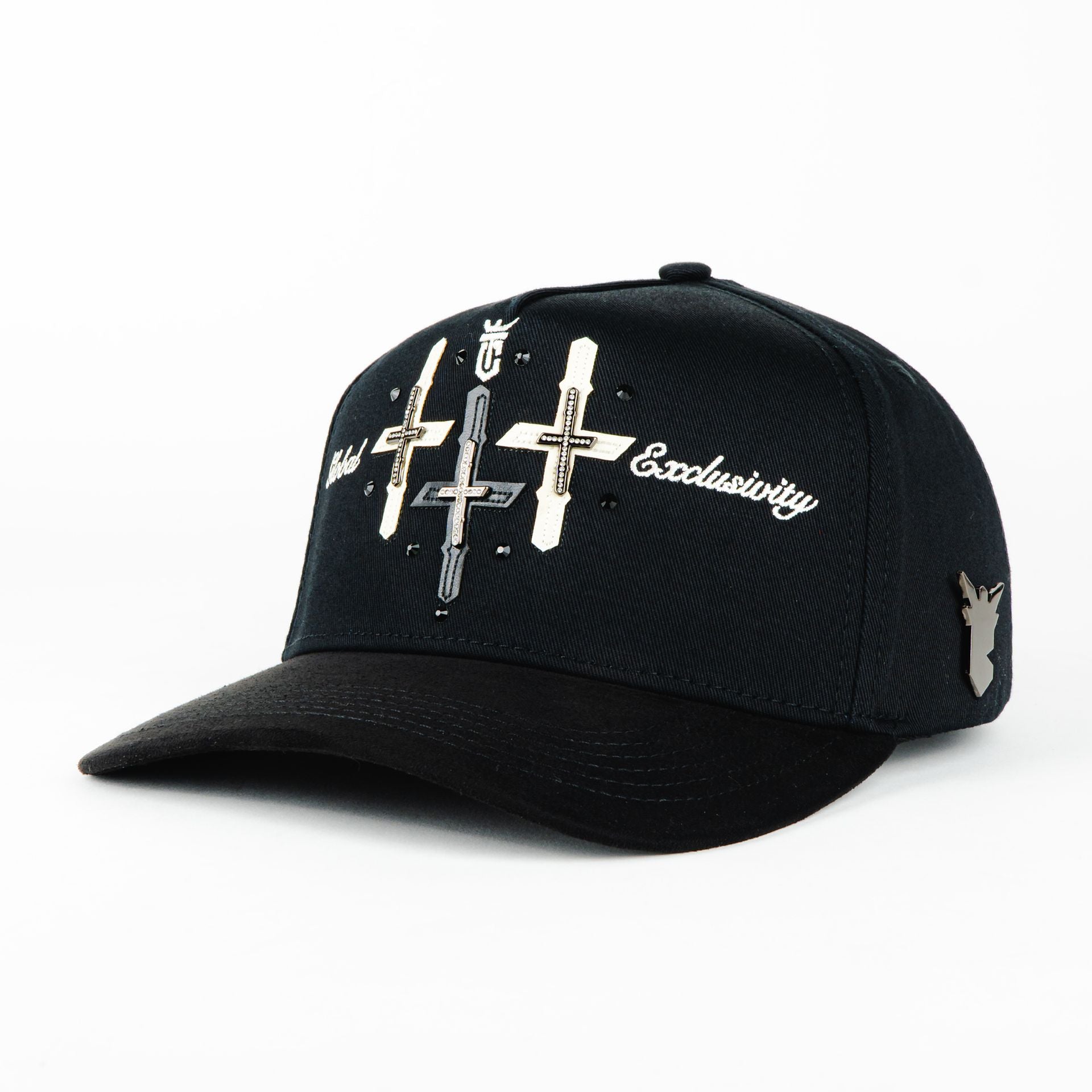 Gorra El Tiro Caps CROSS LOGO BLK | Snapback Visera Semicurva