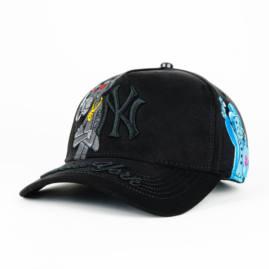 Gorra Cash Only PANTERS OF NEW YORK BLACK | Snapback Visera Curva