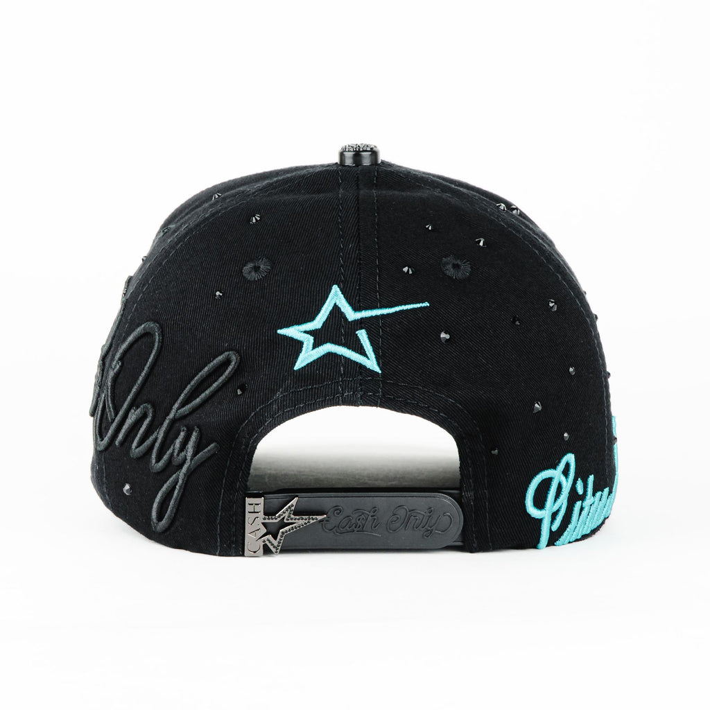 Gorra Cash Only CITY OF STARS BLACK | Snapback Visera Curva