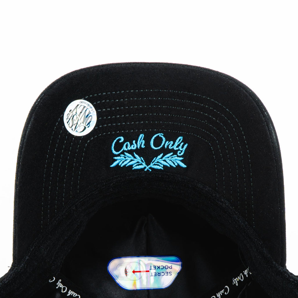 Gorra Cash Only PANTERS OF NEW YORK BLACK | Snapback Visera Curva