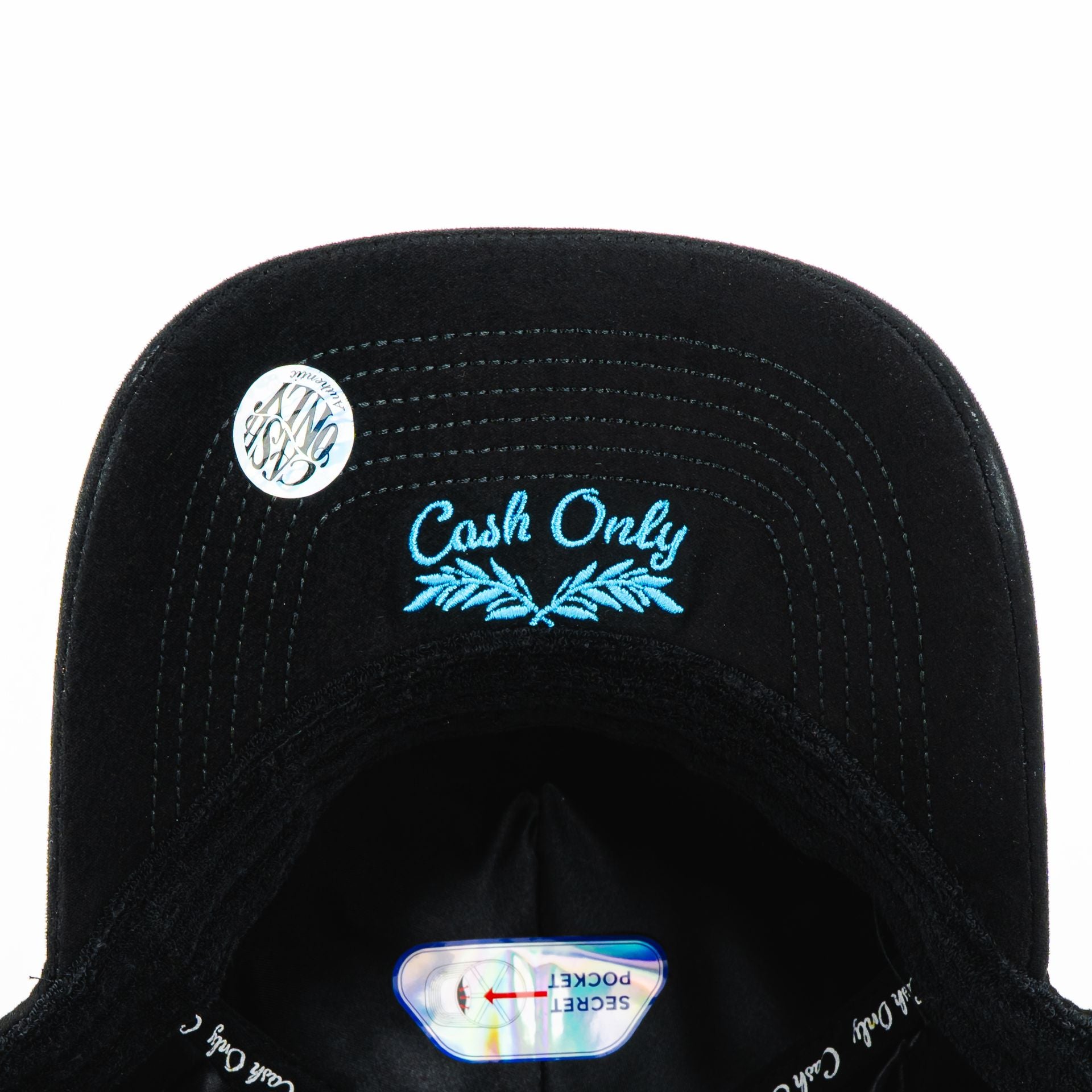 Gorra Cash Only PANTERS OF NEW YORK BLACK | Snapback Visera Curva