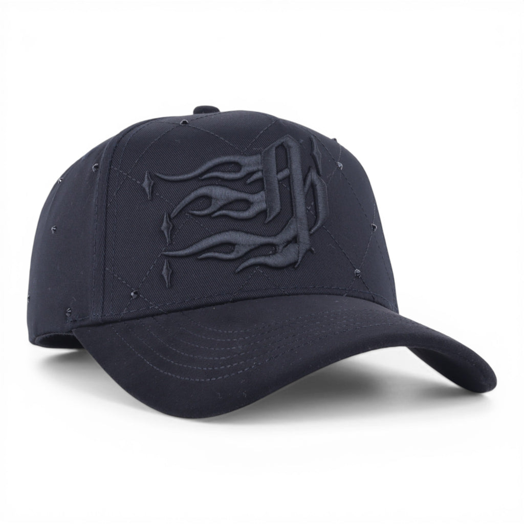 FLAMES DIAMONDS BLACK