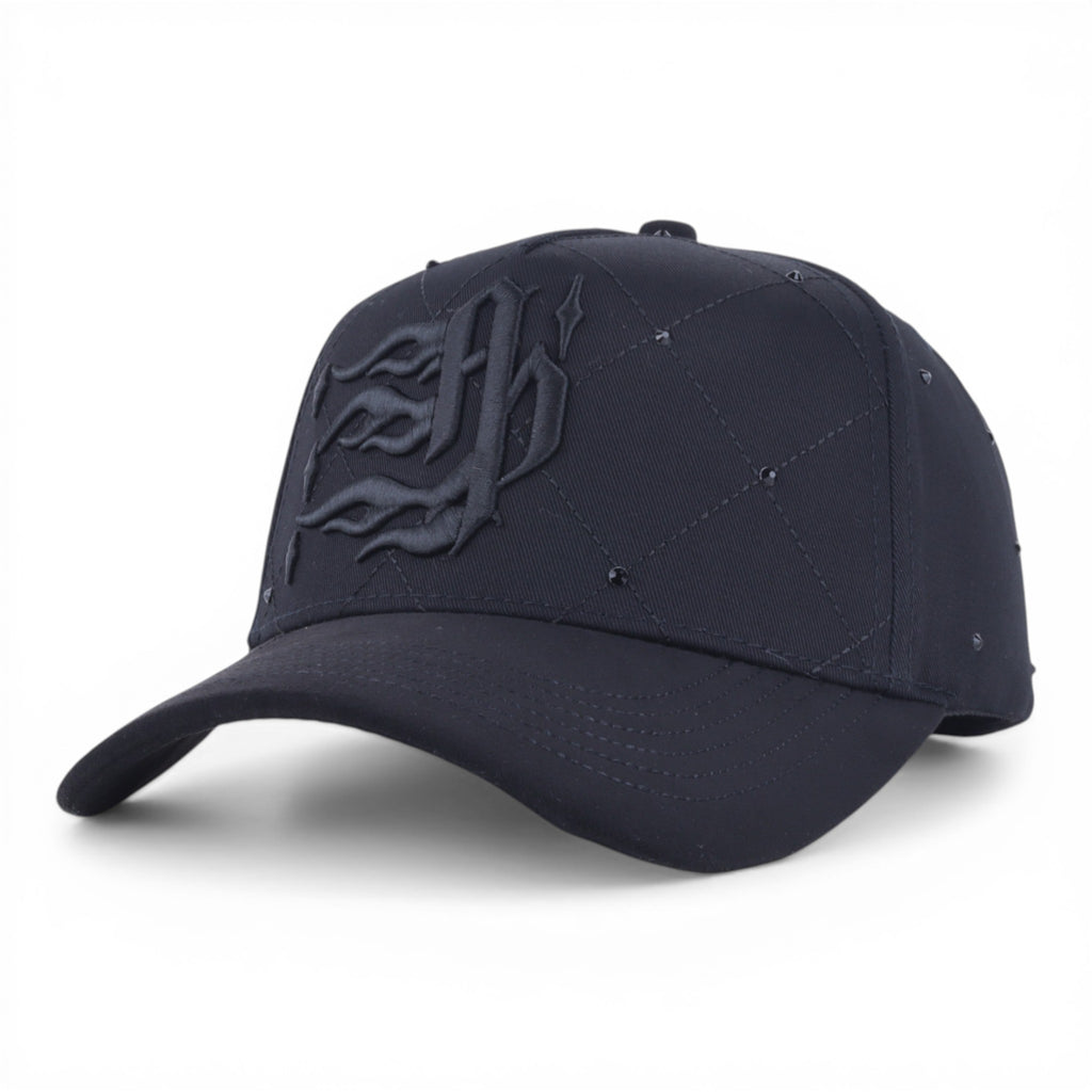 FLAMES DIAMONDS BLACK