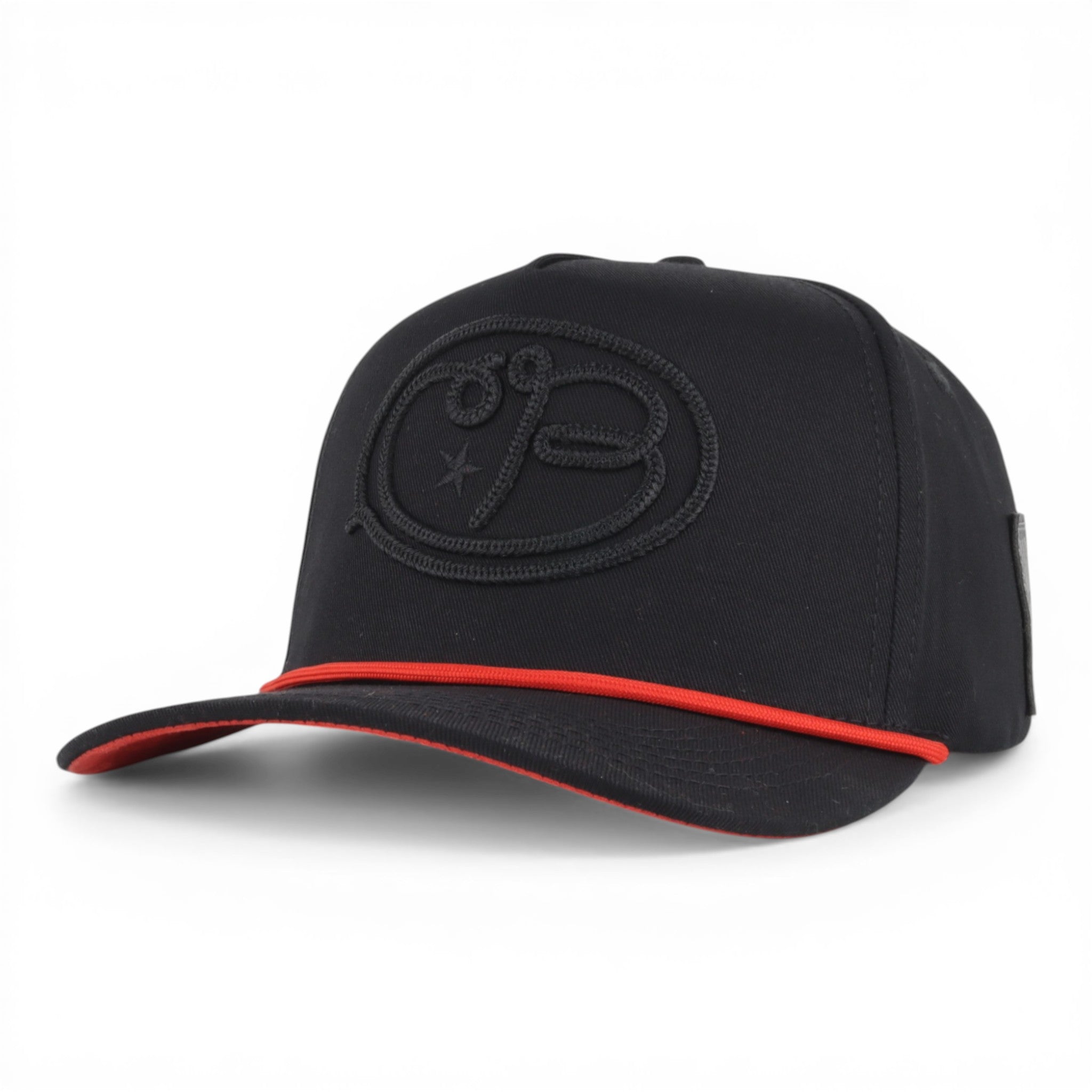 GORRA CARA BLANCA ROPE LOGO BLACK