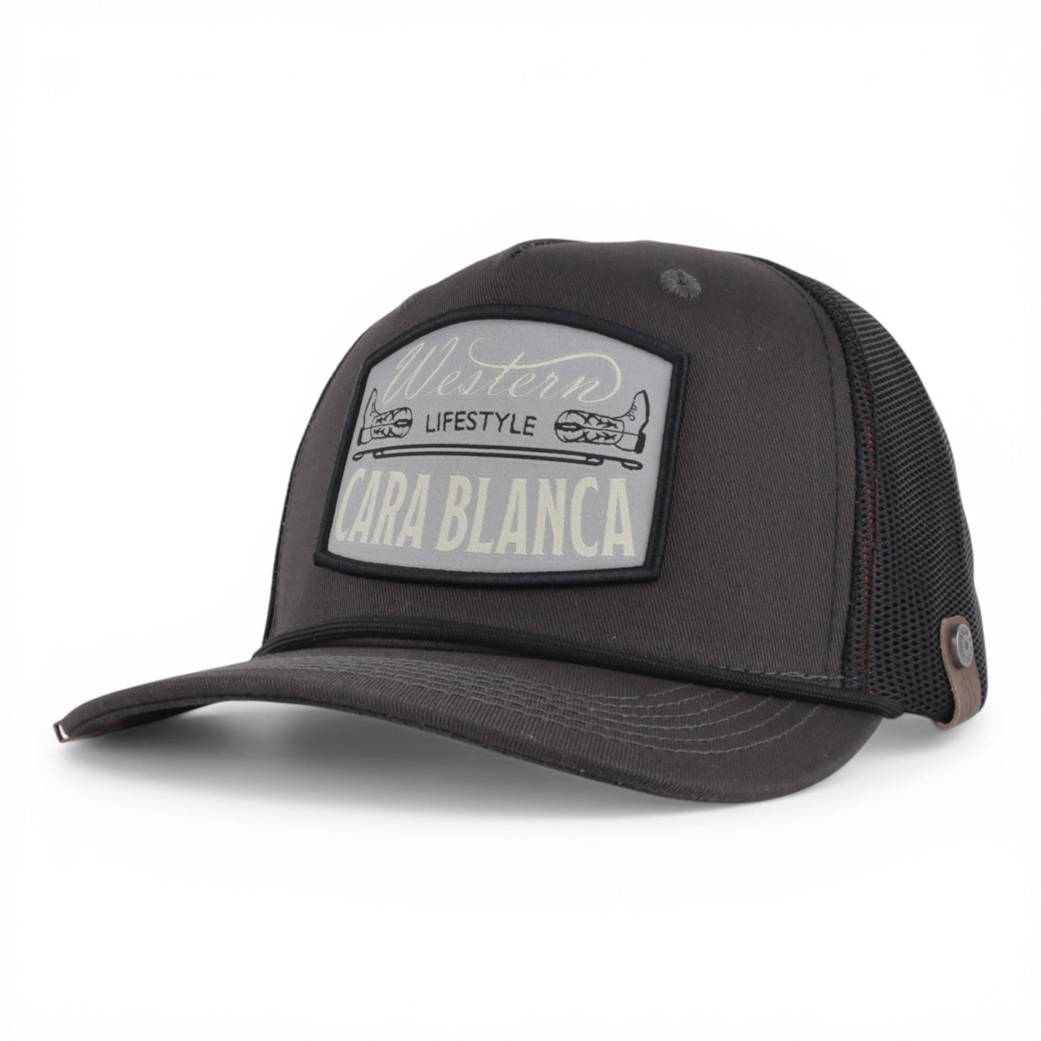 GORRA CARA BLANCA BOOTS AND WEST GREY