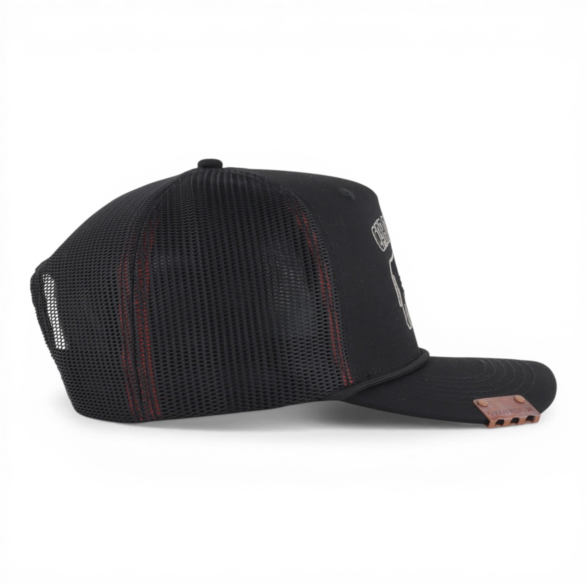 GORRA CARA BLANCA SMOOTH BEFFALO BLACK
