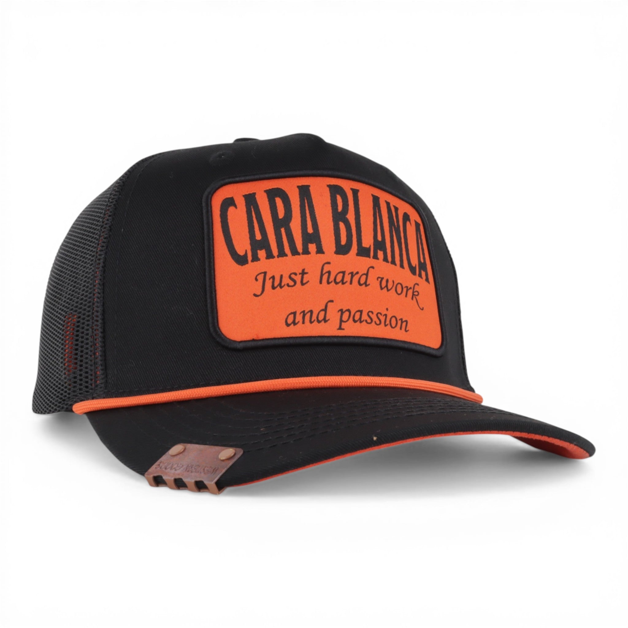 GORRA CARA BLANCA THE LEGEND ORANGE