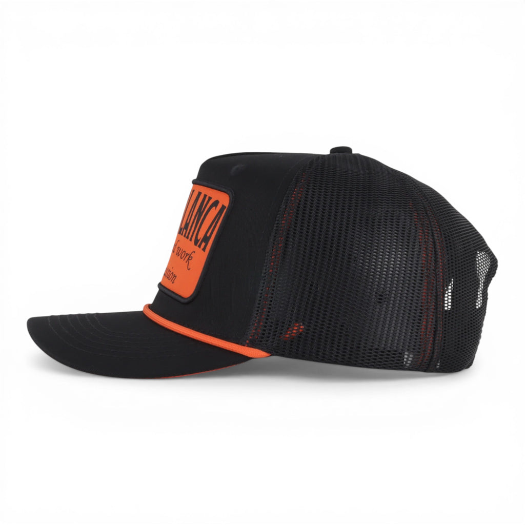 GORRA CARA BLANCA THE LEGEND ORANGE