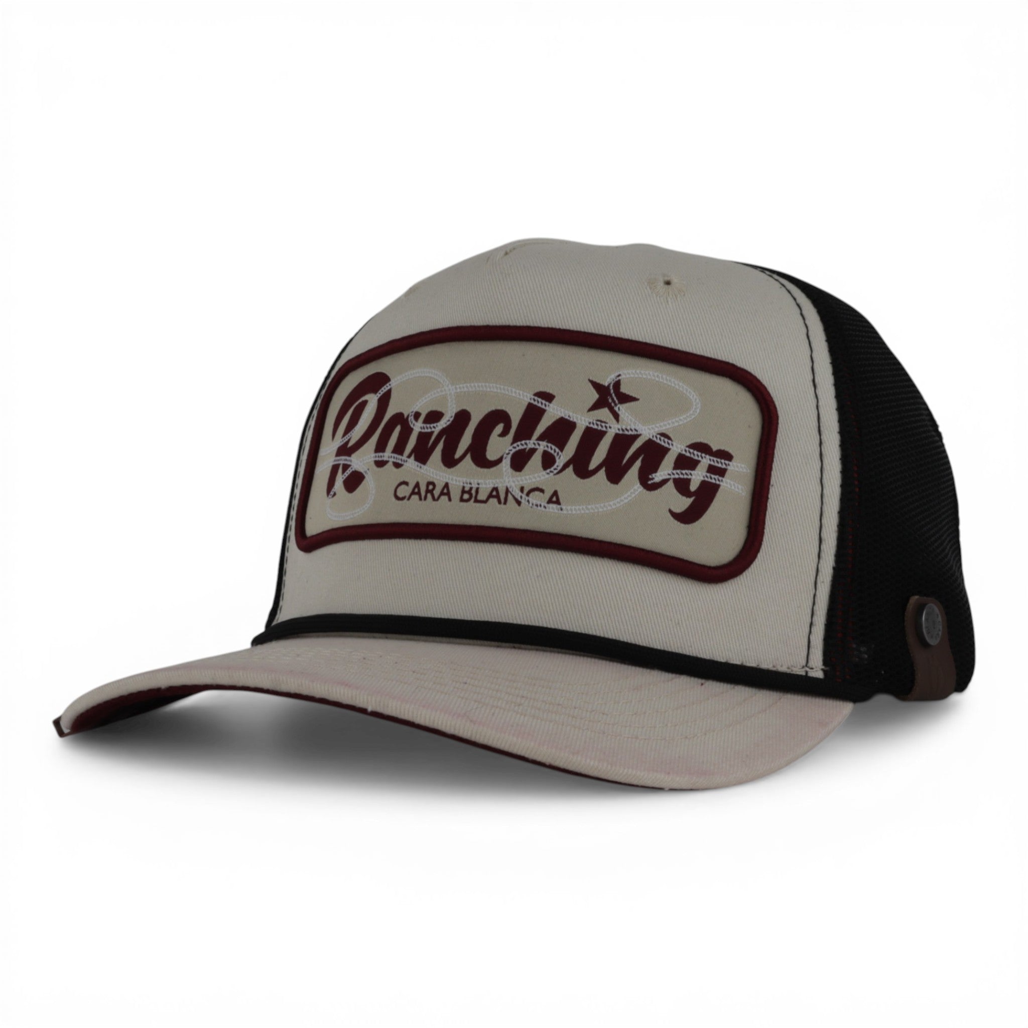 GORRA CARA BLANCA RANCHING CREAM