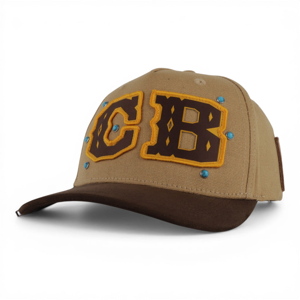 GORRA CARA BLANCA BRONZE MESA BROWN