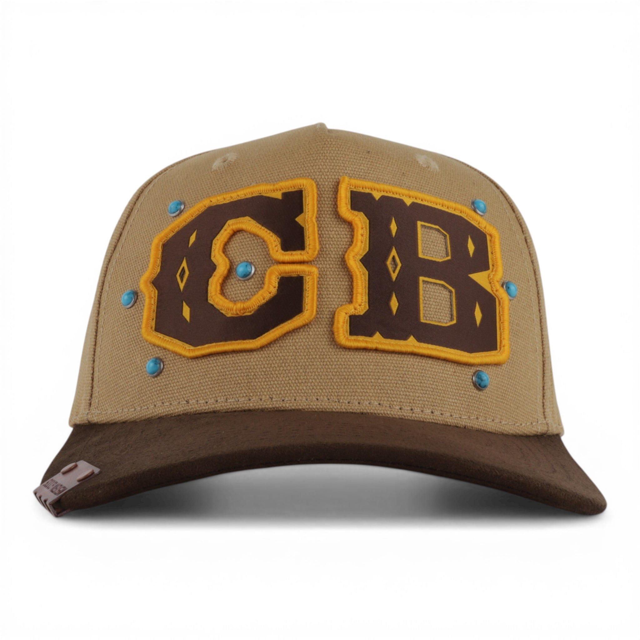 GORRA CARA BLANCA BRONZE MESA BROWN