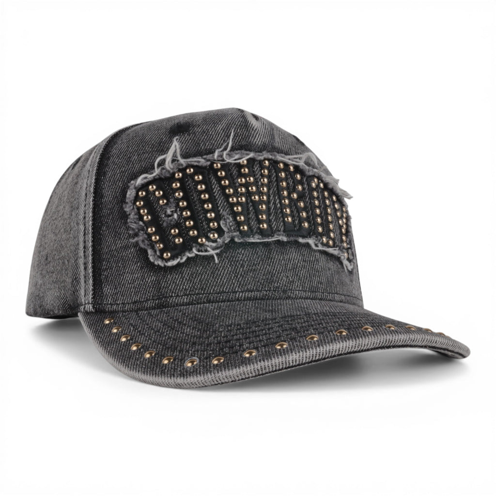GORRA CARA BLANCA OUTLAW BLACK DENIM