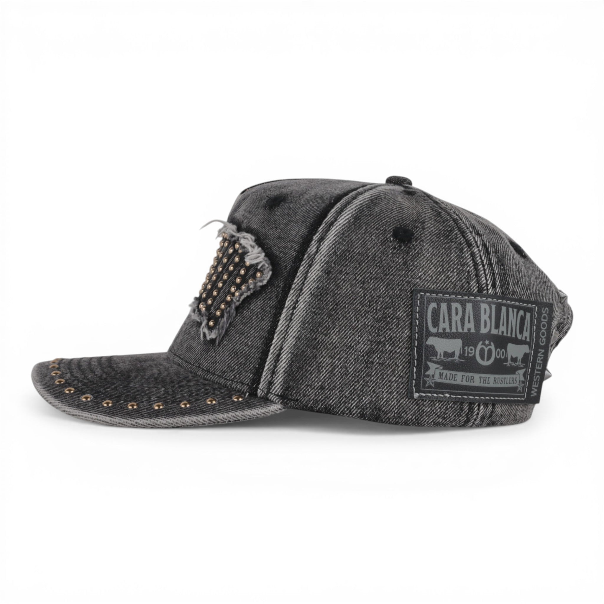 GORRA CARA BLANCA OUTLAW BLACK DENIM
