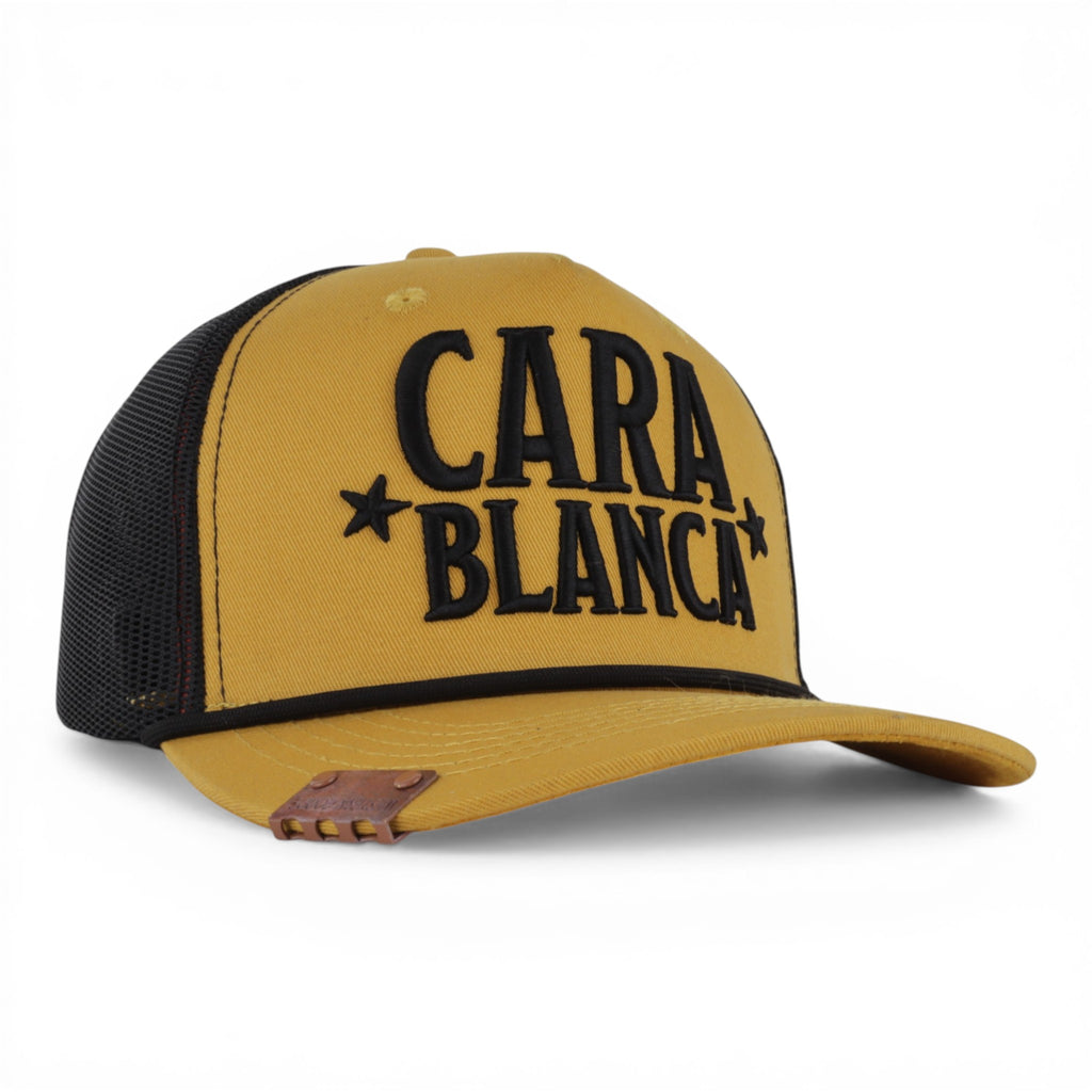 GORRA CARA BLANCA HOUSE SEAL MUSTARD