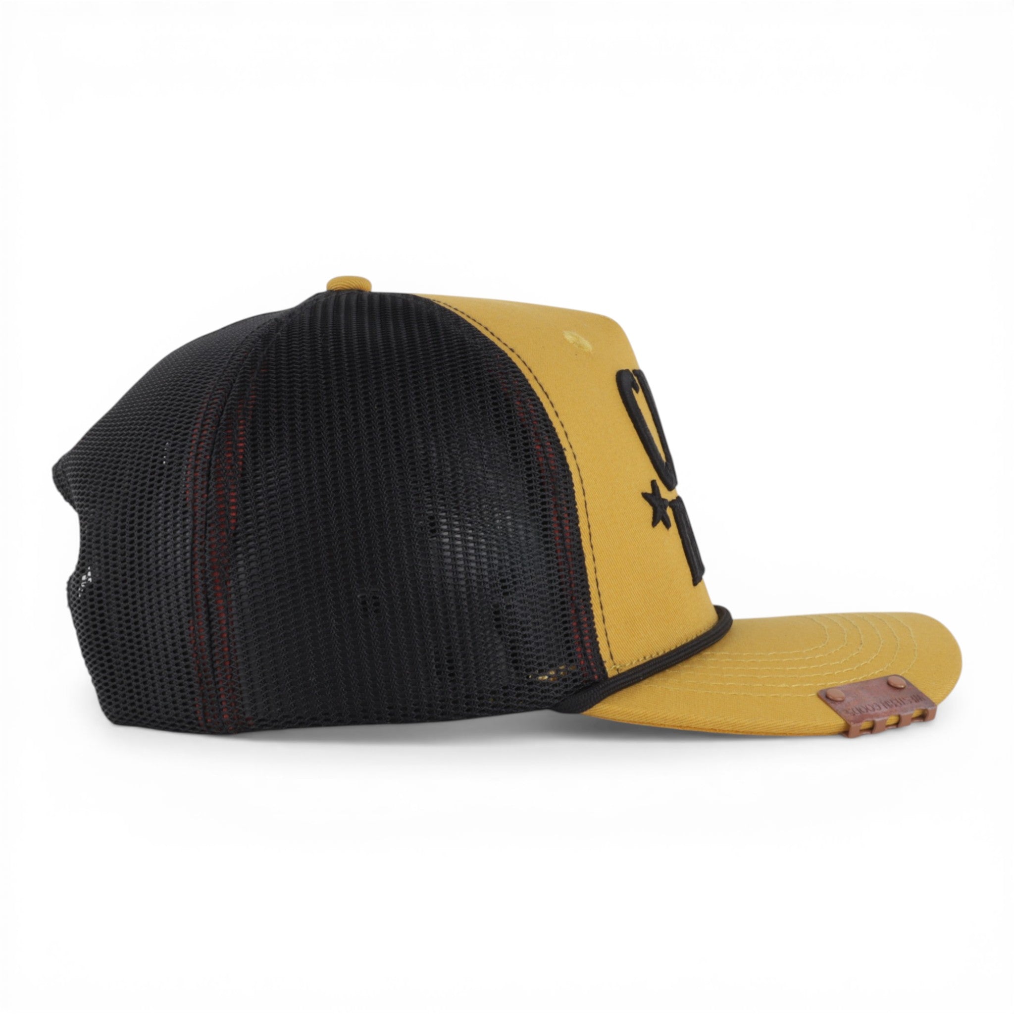 GORRA CARA BLANCA HOUSE SEAL MUSTARD