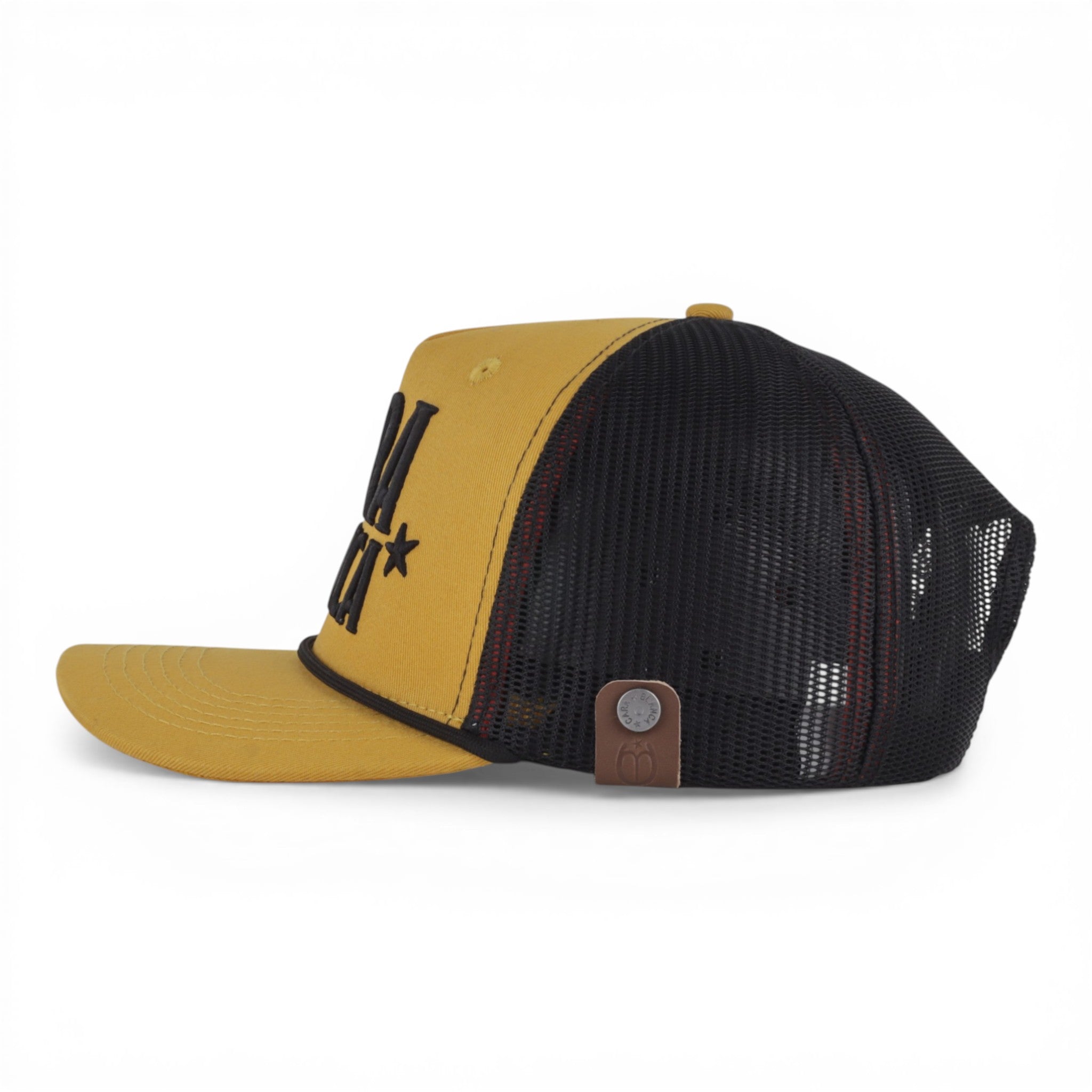 GORRA CARA BLANCA HOUSE SEAL MUSTARD