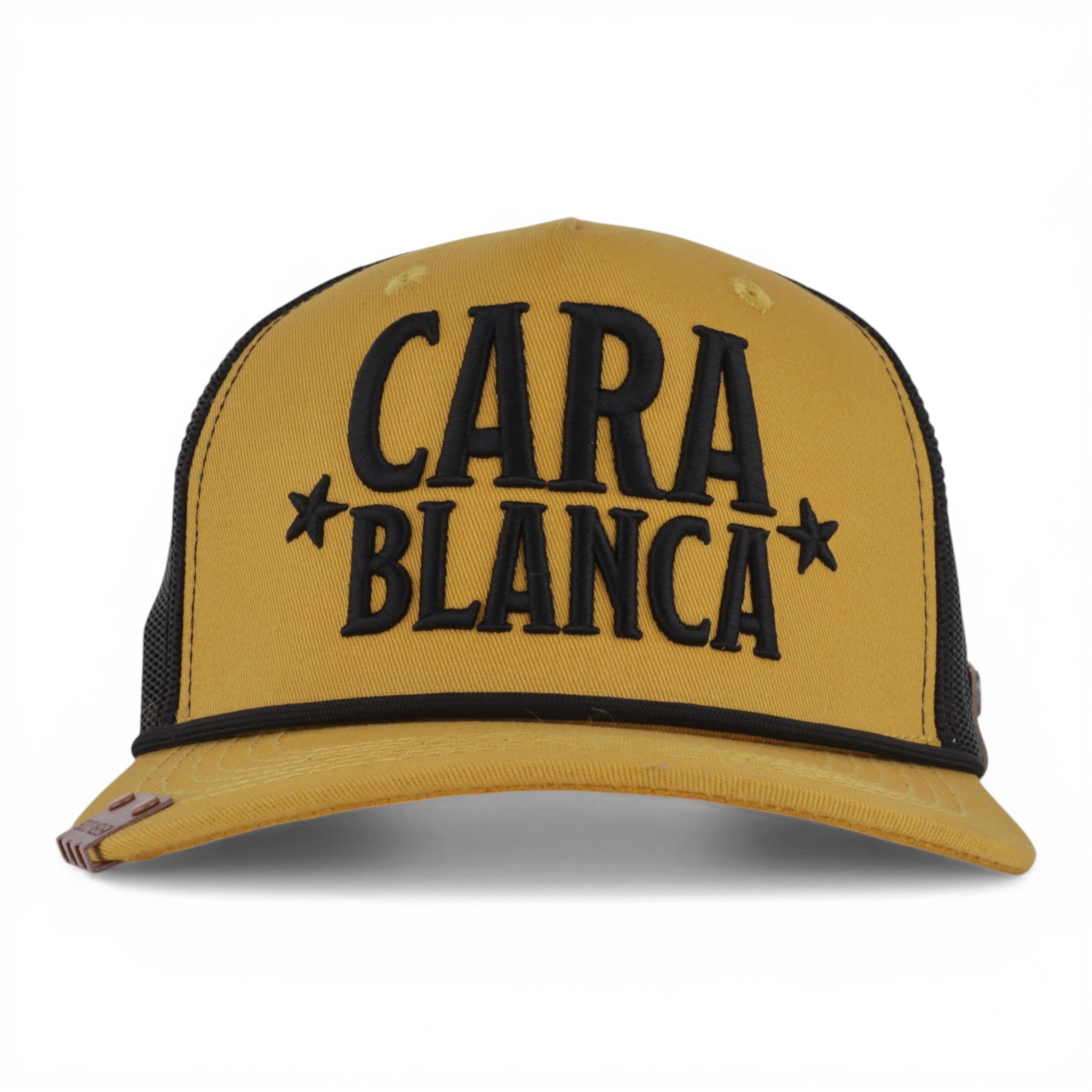 GORRA CARA BLANCA HOUSE SEAL MUSTARD
