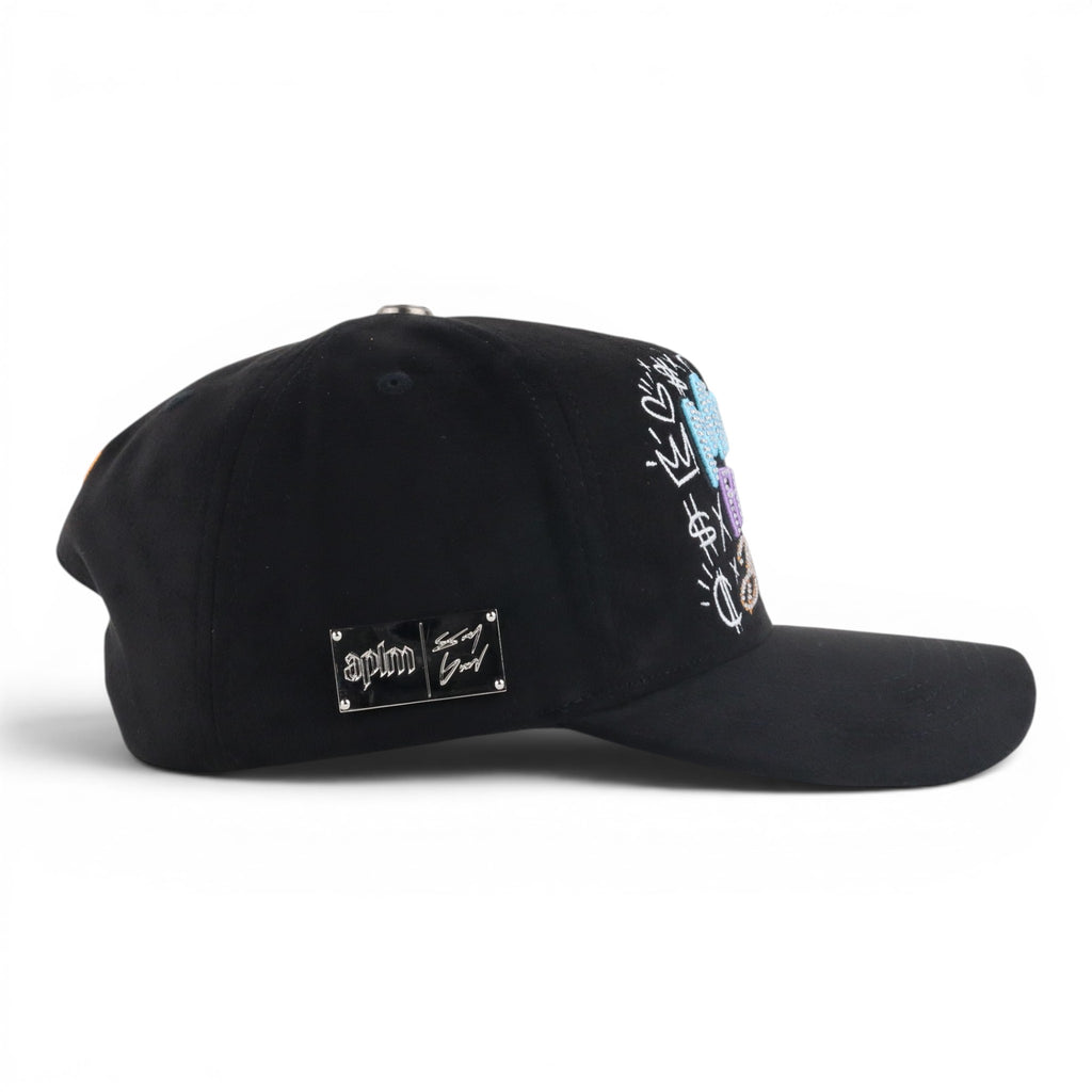 GORRA APLOMO MONEY FAME BLACK AP