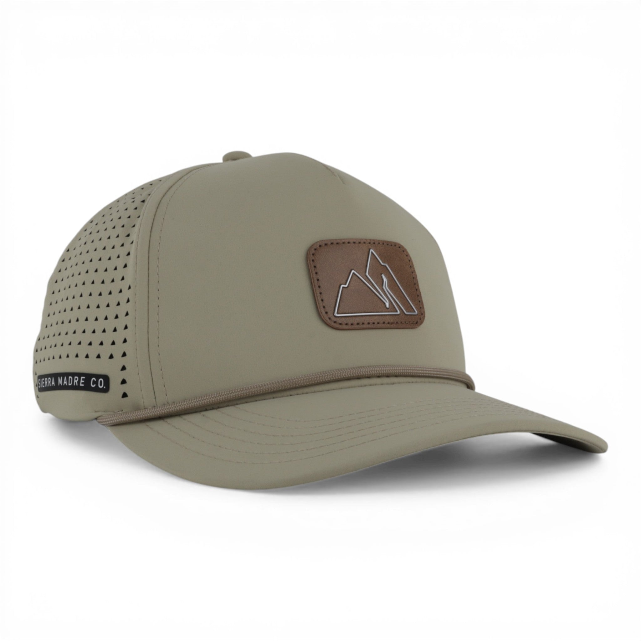 LEATHER PATCH BEIGE OSF
